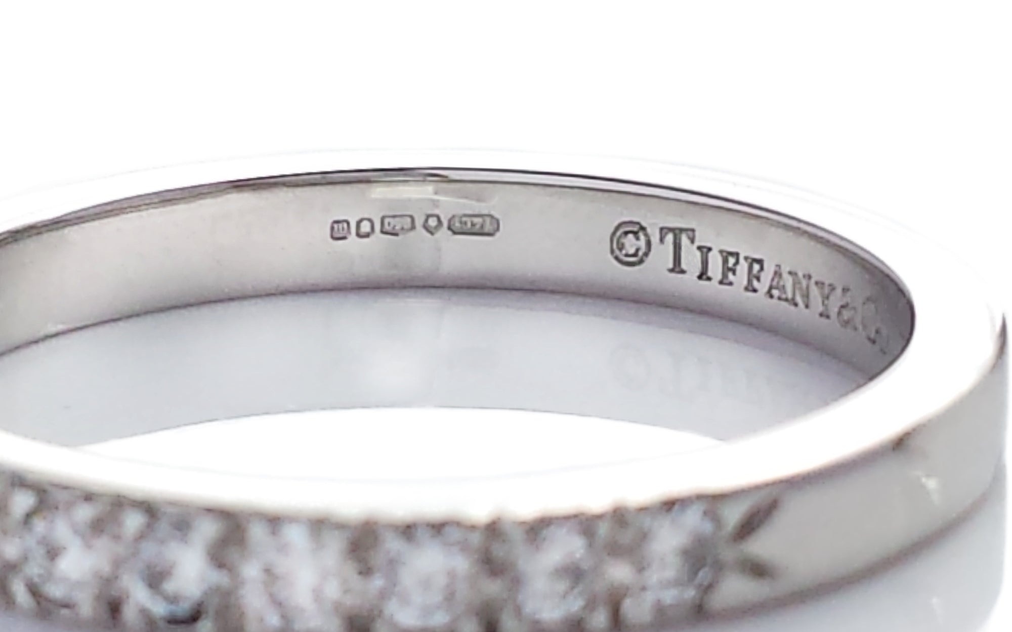 Tiffany & Co. Novo 0.23ct Half Circle Diamond Wedding Band