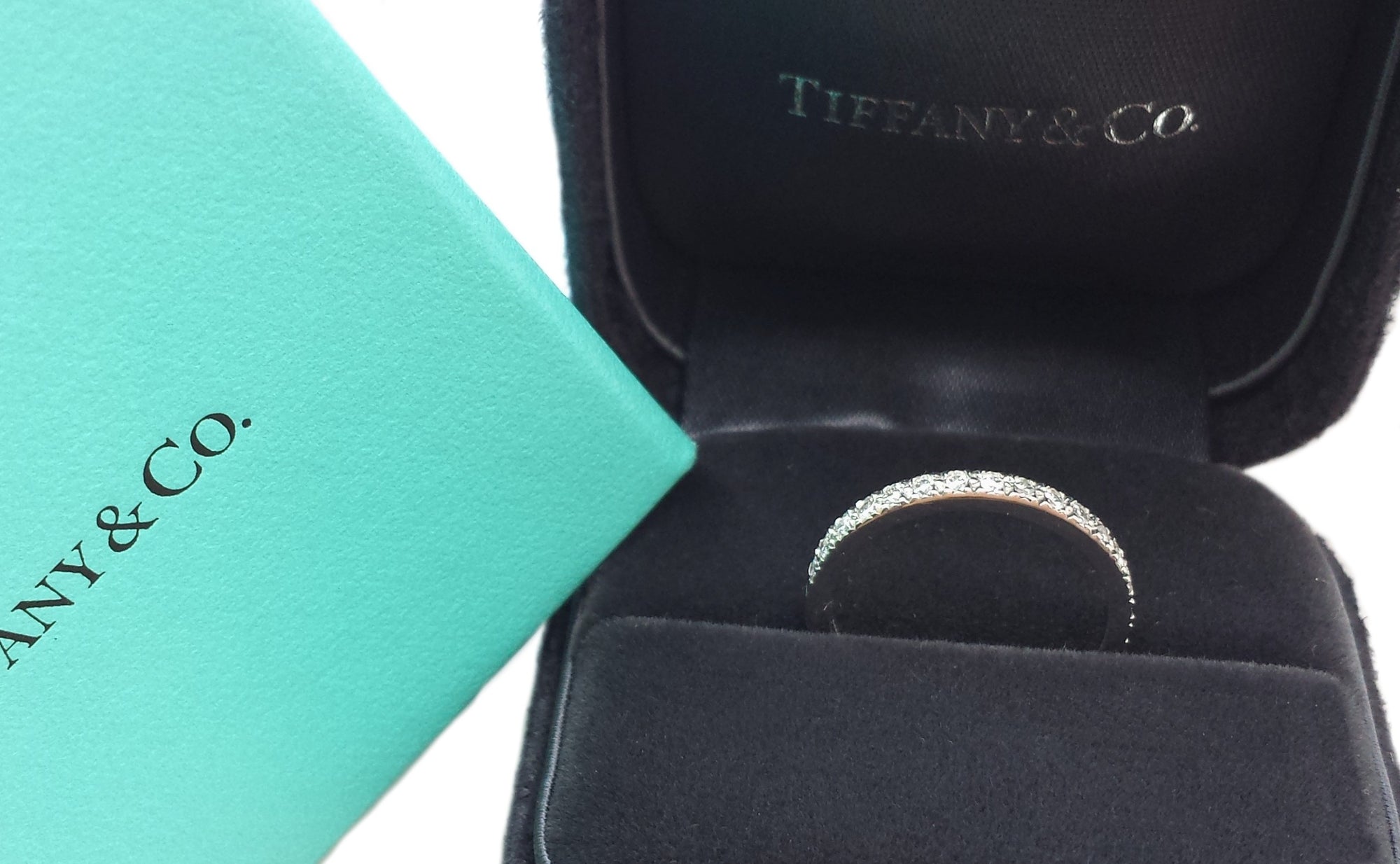 Tiffany & Co. Novo 0.23ct Half Circle Diamond Wedding Band