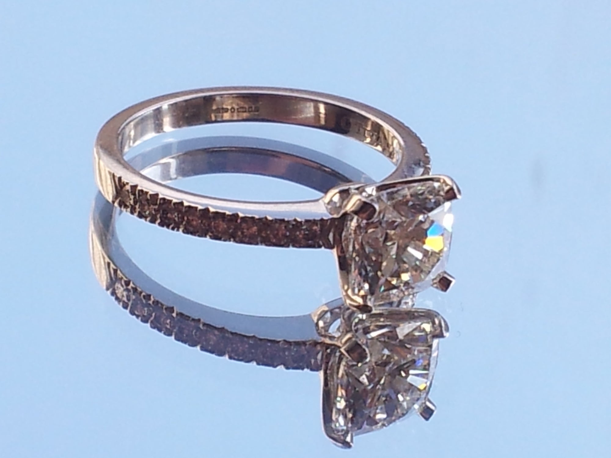 Tiffany 1.65CT G/IF Novo Diamond Engagement Ring