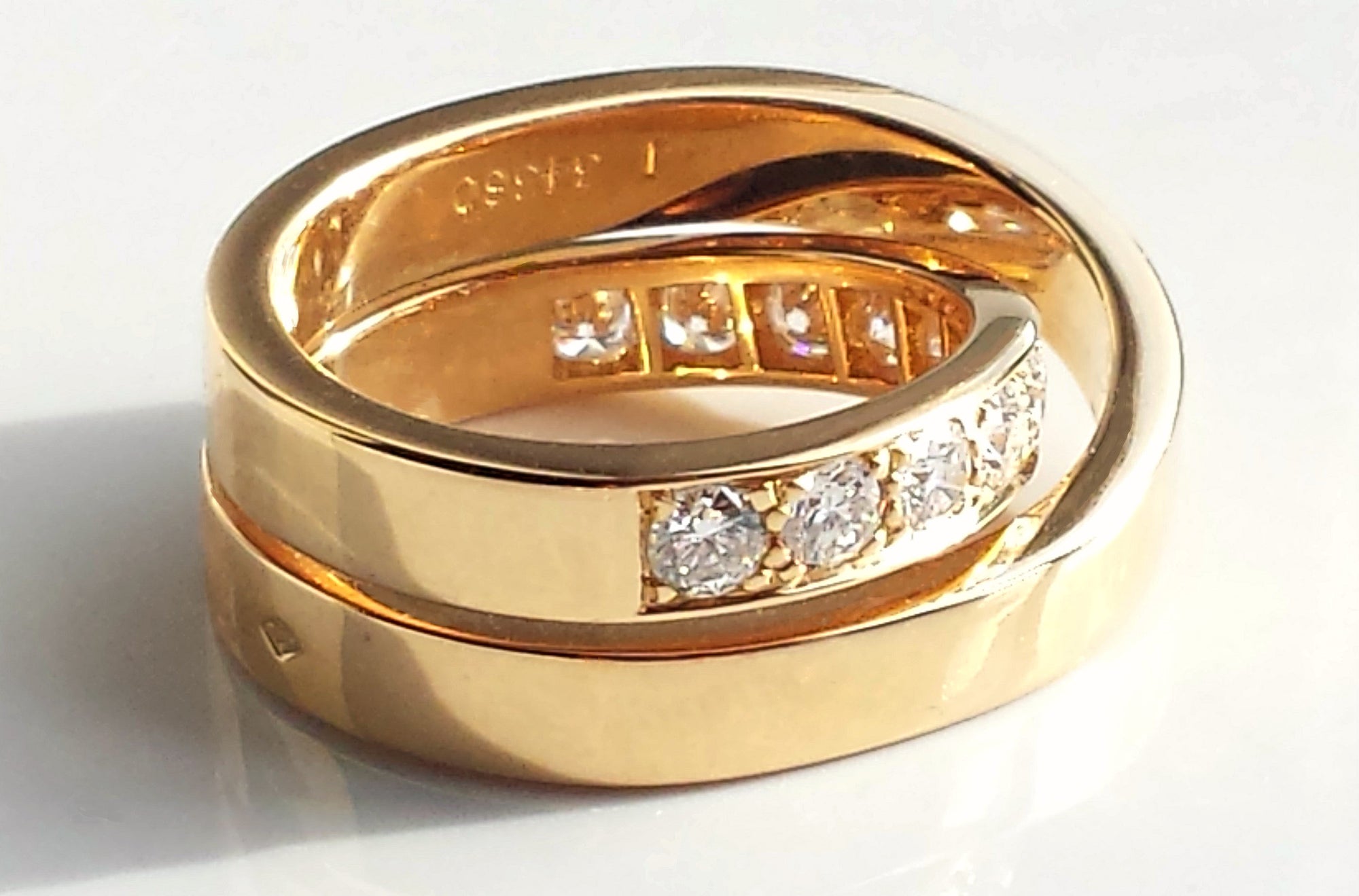 Cartier 'Paris Nouvelle Vague' 1.05ct Diamond Ring Size 51 (K UK, US 5 1/2)