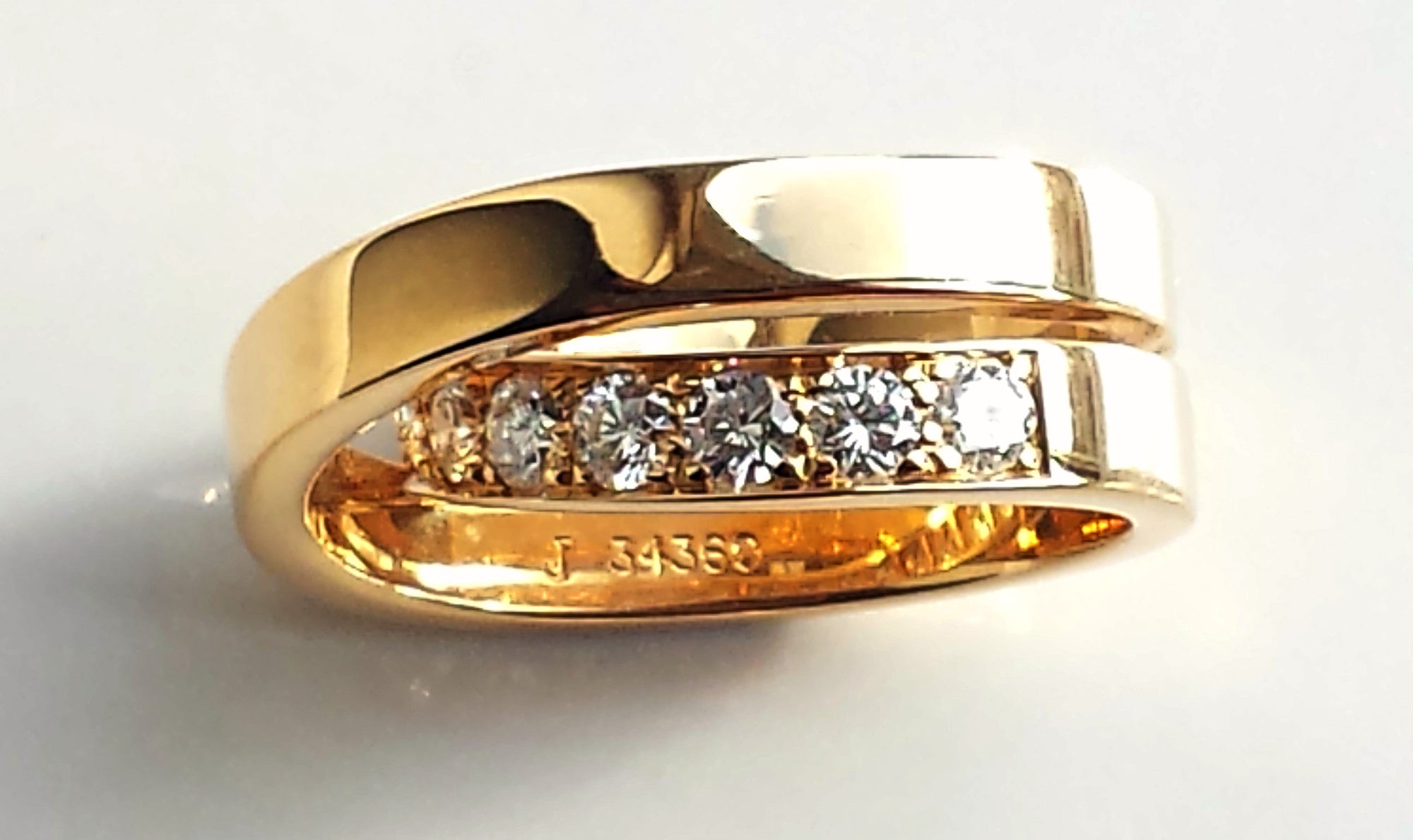 Cartier 'Paris Nouvelle Vague' 1.05ct Diamond Ring Size 51 (K UK, US 5 1/2)