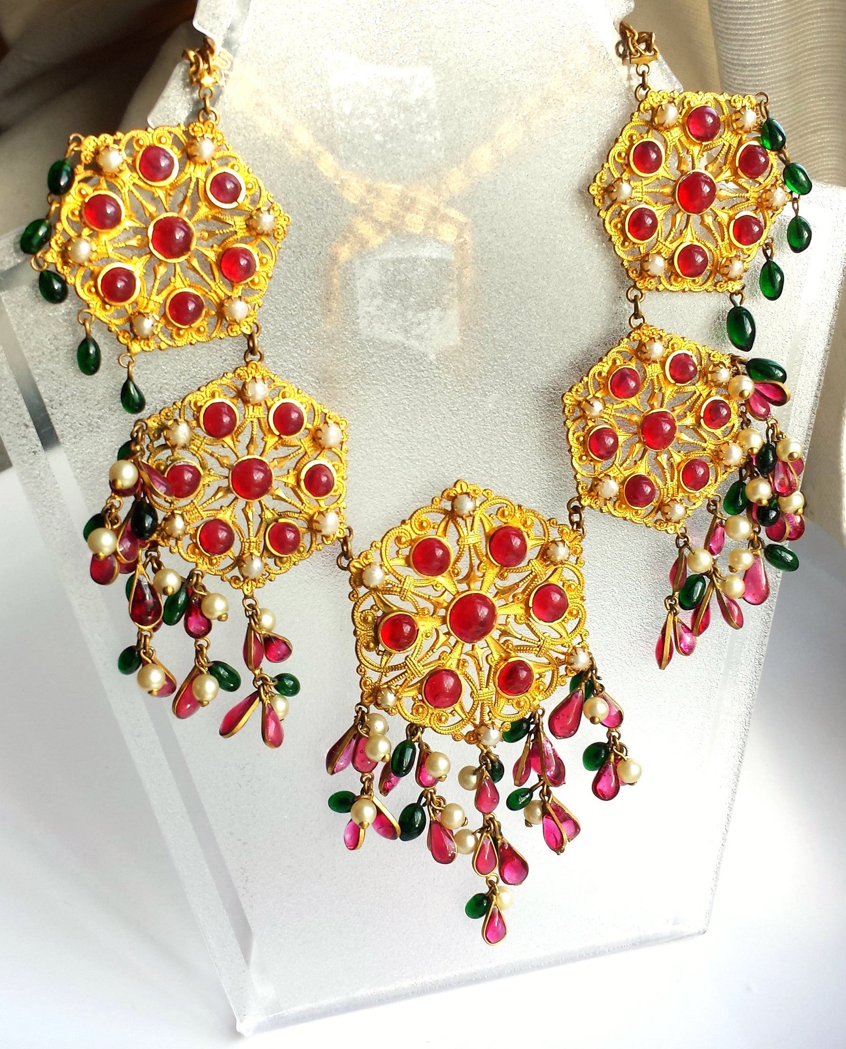 Deity Crown Necklace Set - medium