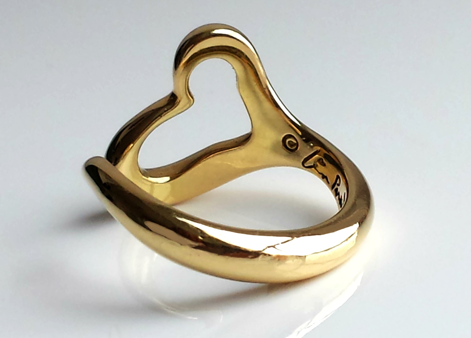 Tiffany & Co. 18k Ring, by Elsa Peretti, Size N (US 7)