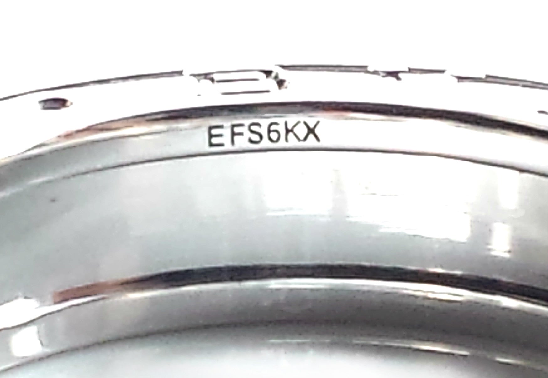 Bulgari Bvlgari B.Zero1 1-Band Ring in 18K White Gold, Size 52 (UK L½)