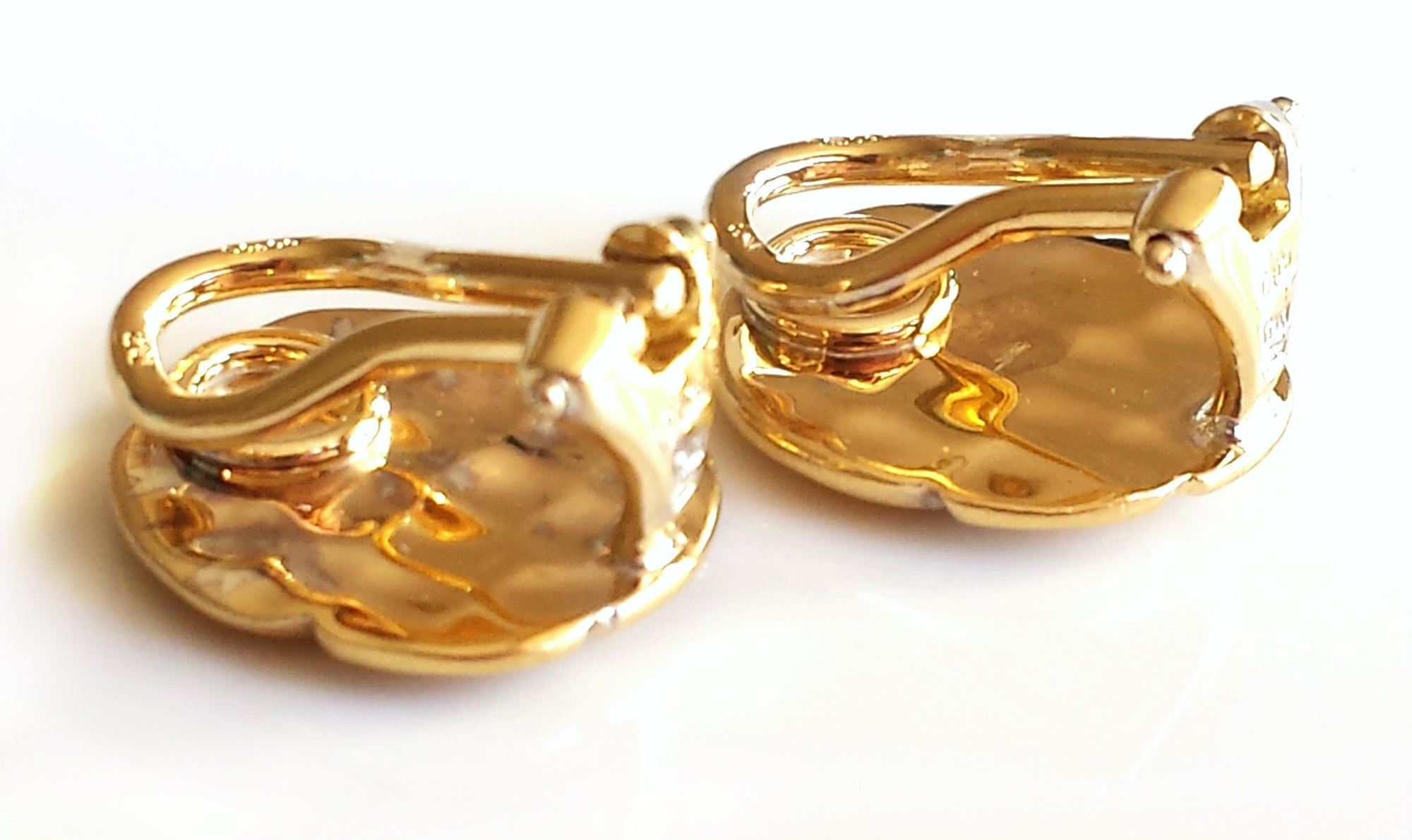 Vintage Tiffany & Co. 18k Yellow Gold Dragonfly Earrings – Clip Fastenings