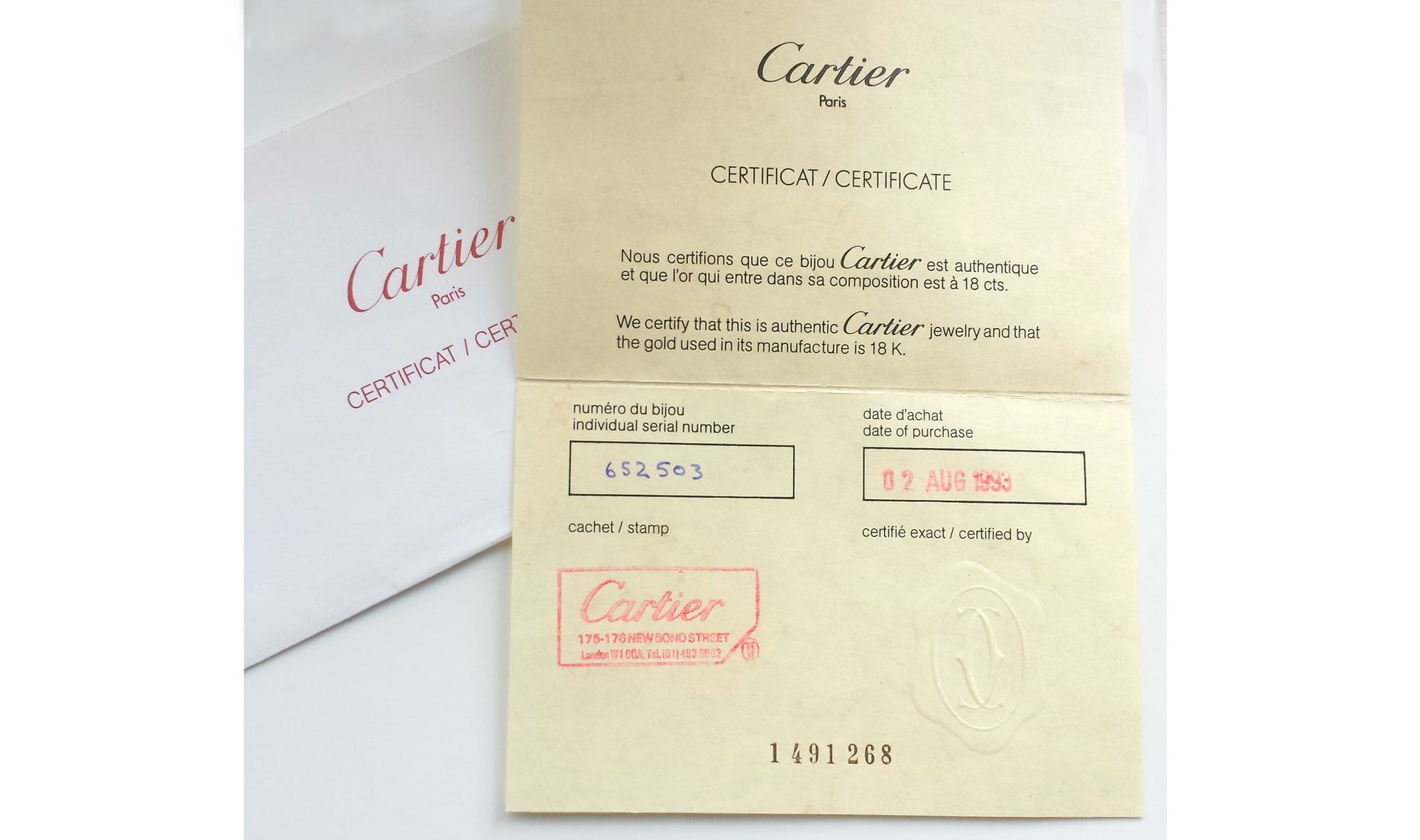Cartier 1990s 5 Row Maillon Panthere Bracelet in 18k Gold, with Box & Certificate