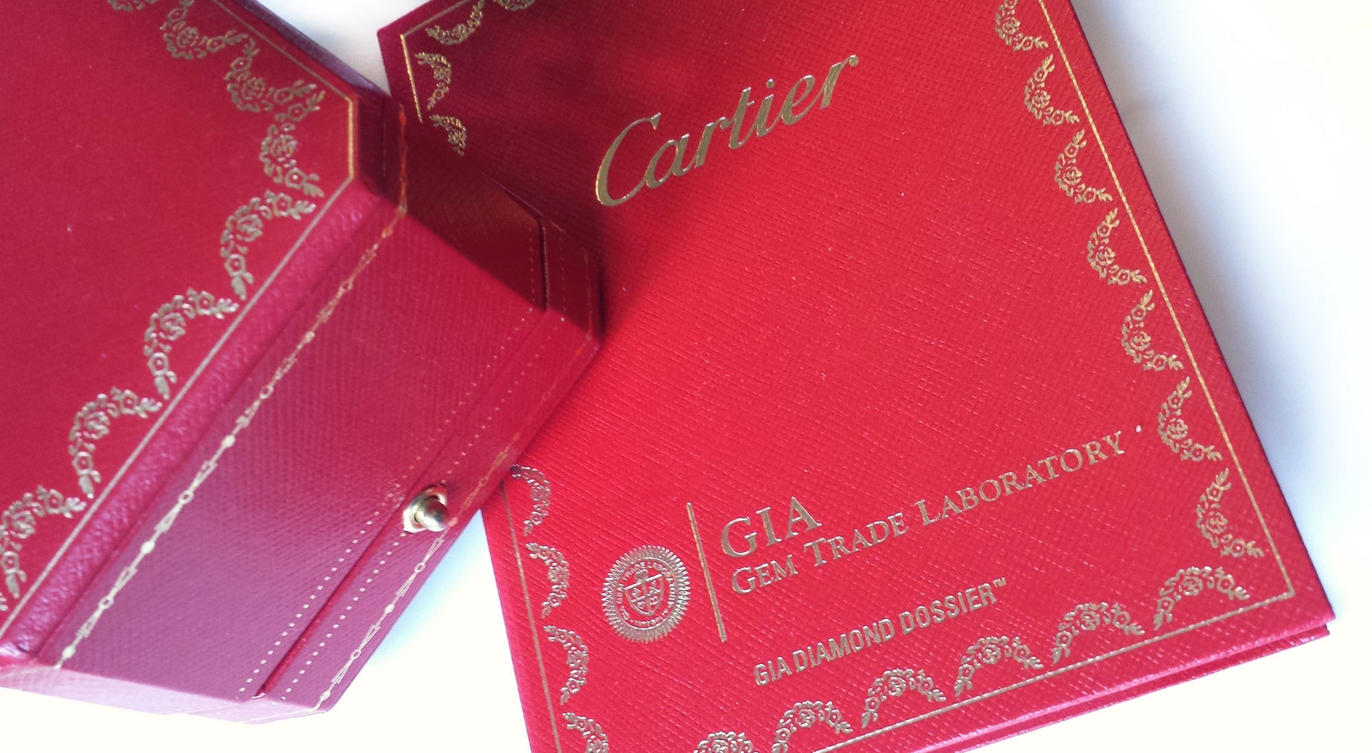 Cartier 0.83ct H/VS1 Round Brilliant Cut 1895 Setting Diamond & Platinum Engagement Ring
