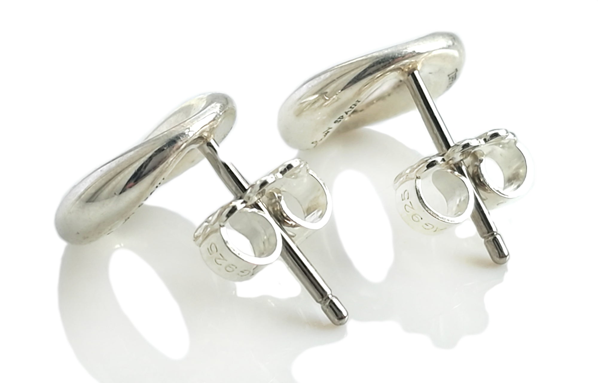 Tiffany & Co Sterling Silver Sevillana O Earrings