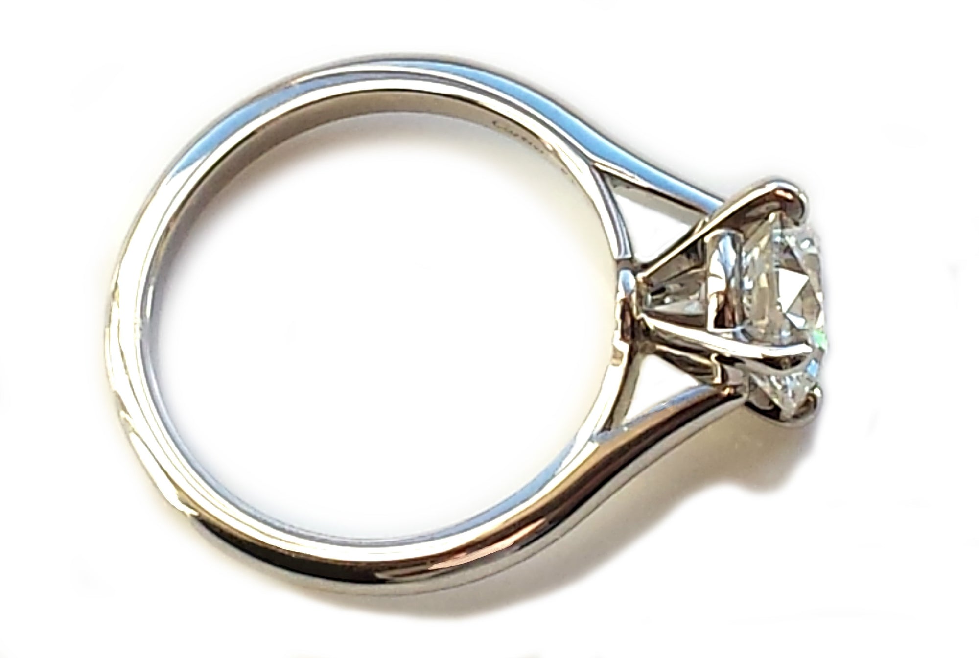 Cartier 1.81ct G/VS1 1895 'Triple X' Round Brilliant Cut Diamond Engagement Ring