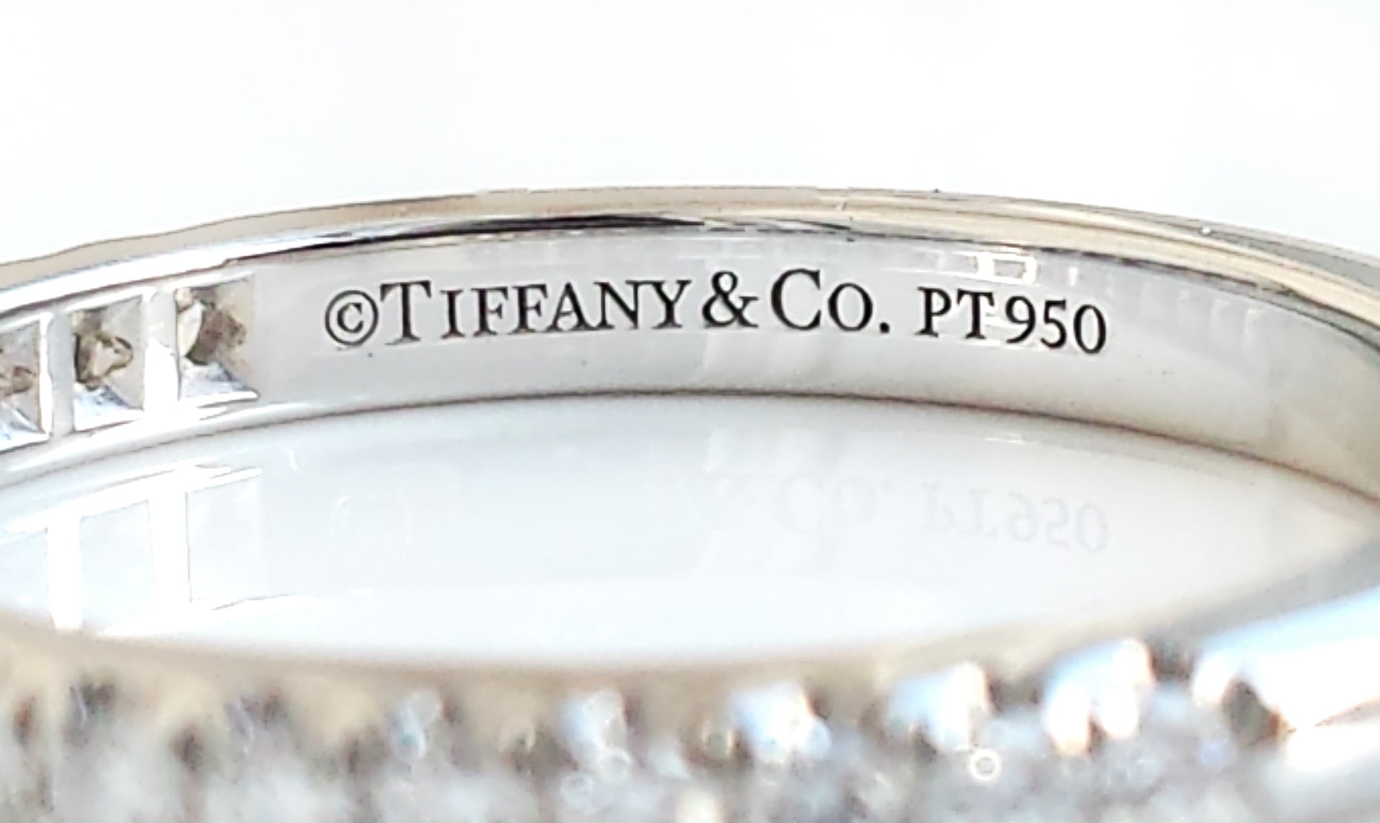 Tiffany & Co. Soleste 0.17ct Diamond  Wedding Band / Eternity Ring