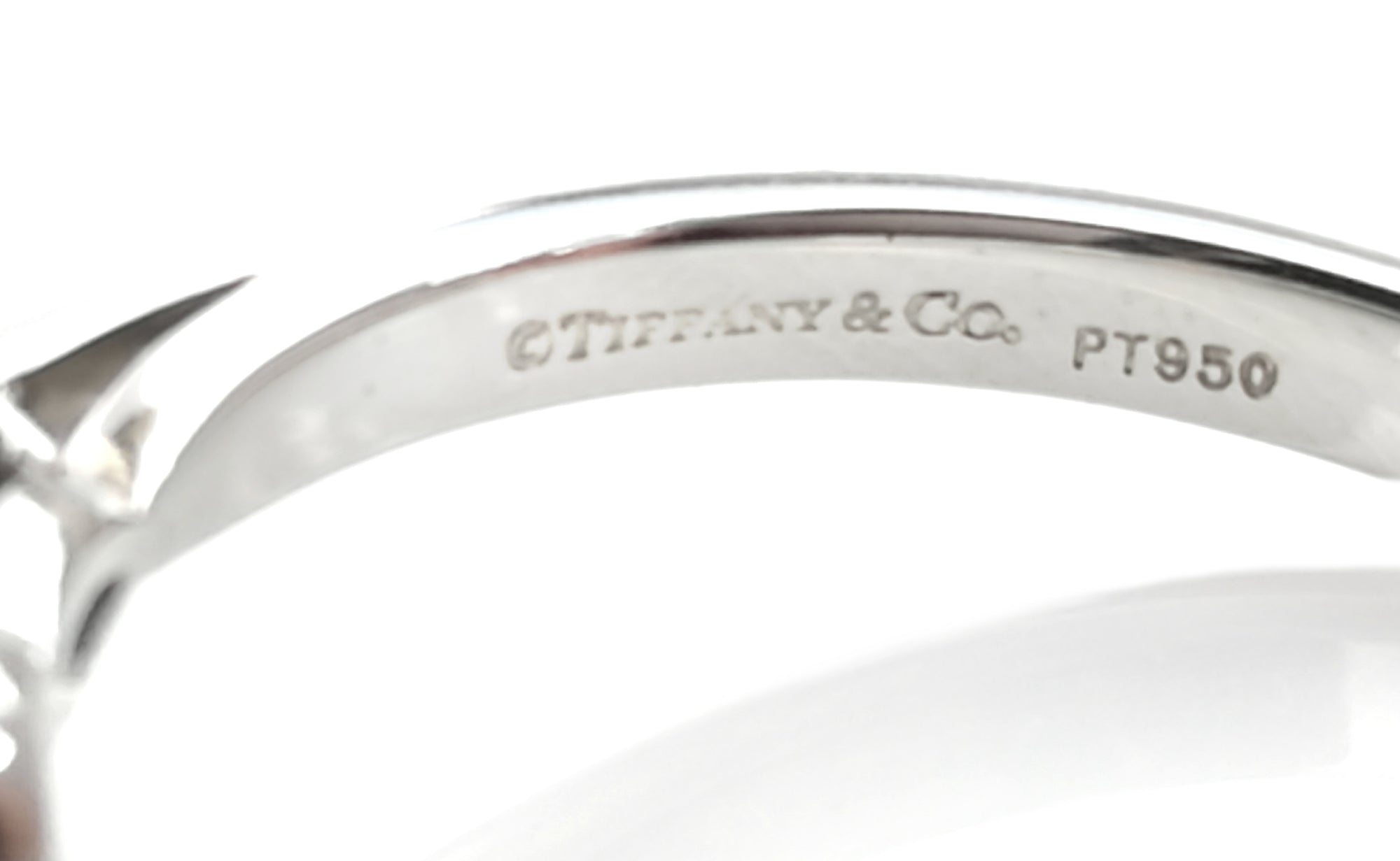 Tiffany & Co. 1.48tcw G/VVS1 Pear-Shaped Diamond 3-Stone Engagement Ring