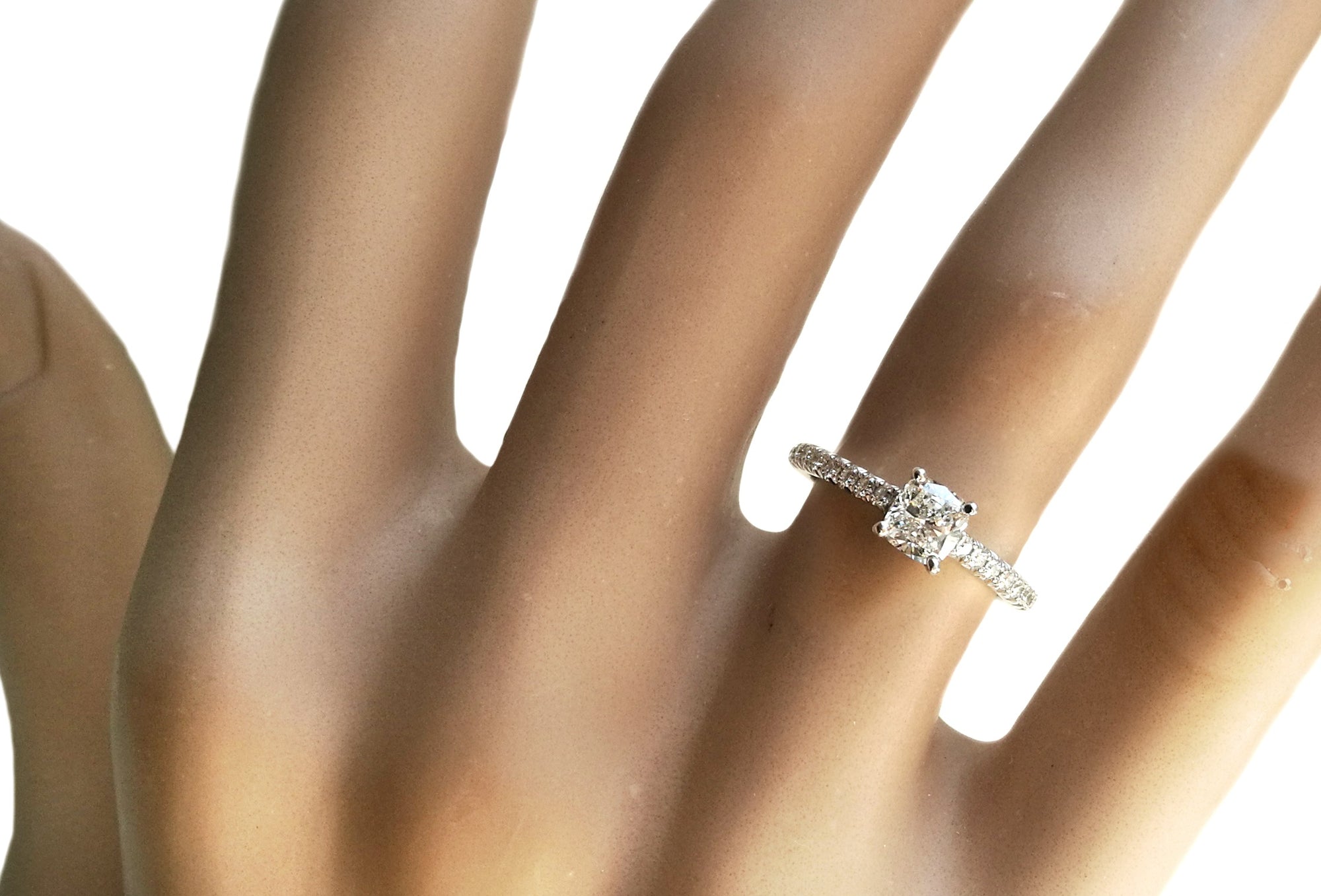 Tiffany & Co. 0.63tcw G/VS2 'Triple-X' Novo® Diamond Solitaire Engagement Ring