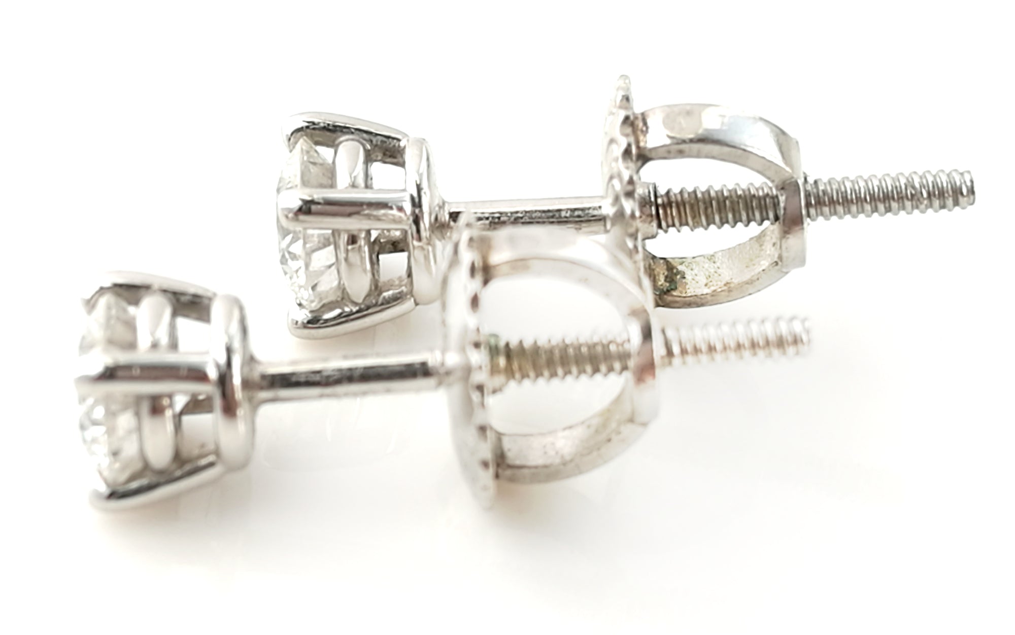 Tiffany & Co. 0.42ct Diamond Earrings in Platinum