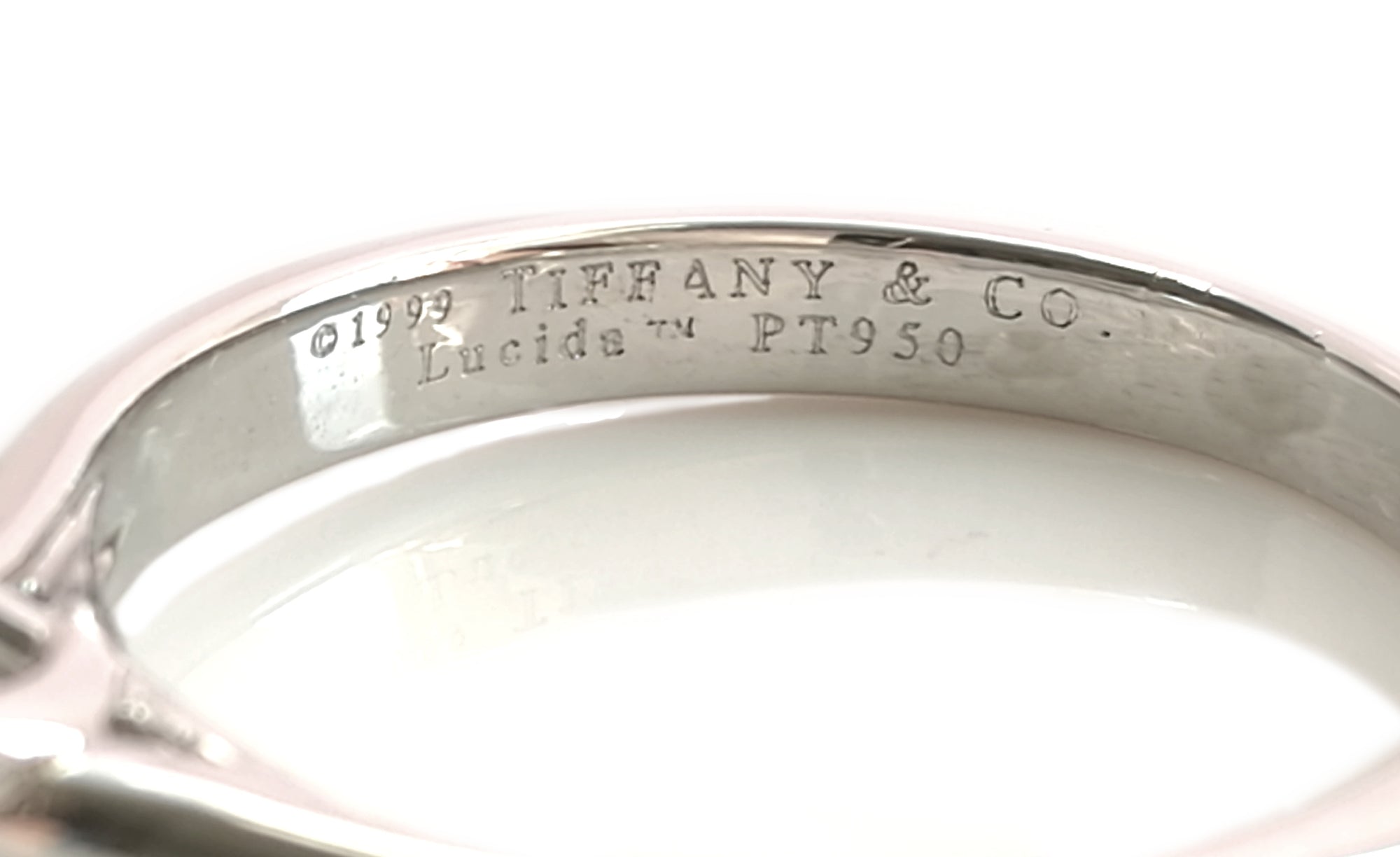 Tiffany & Co. 0.40ct I/VVS2 Lucida Diamond Engagement Ring