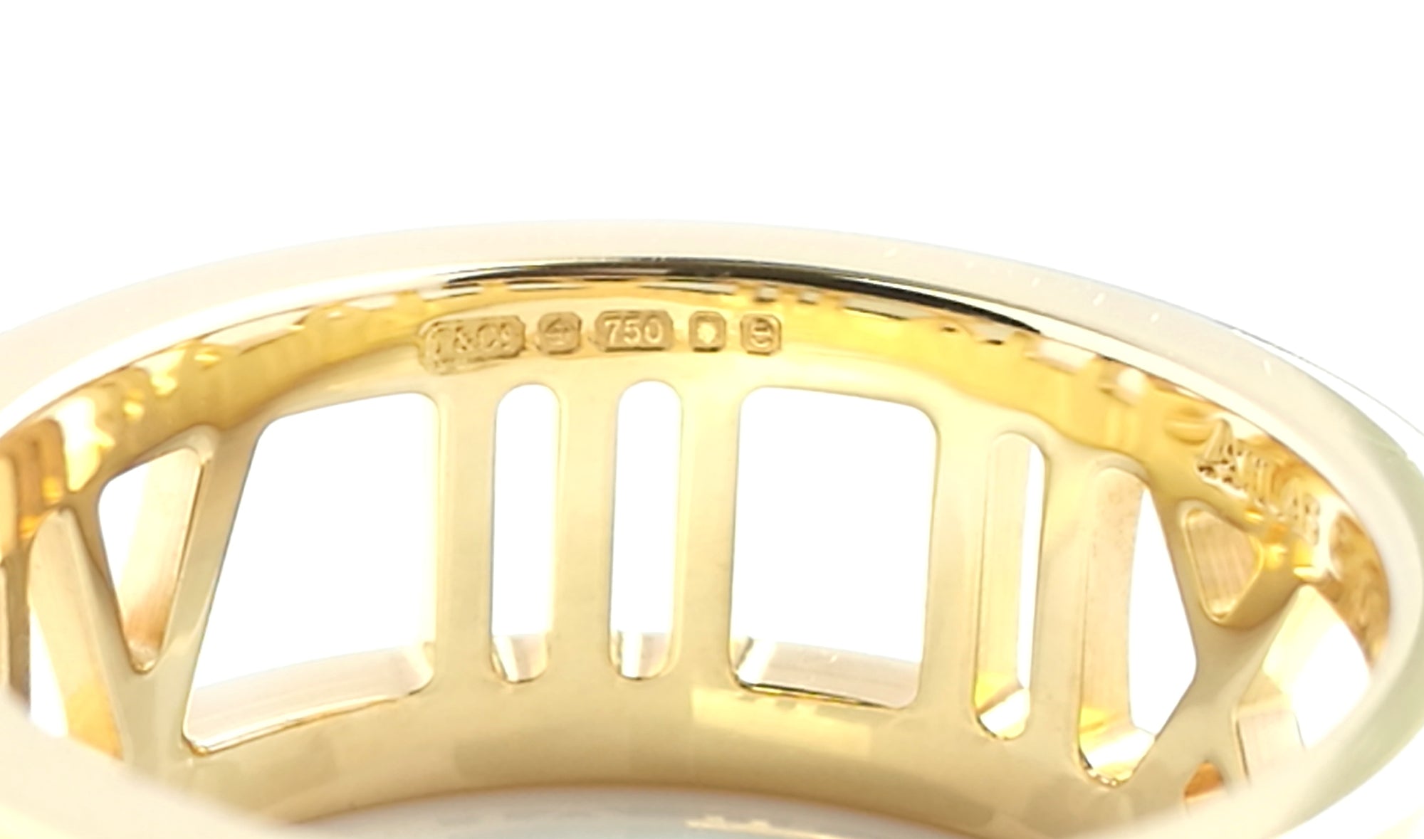 Tiffany & Co. Open Atlas Ring in 18k Yellow Gold