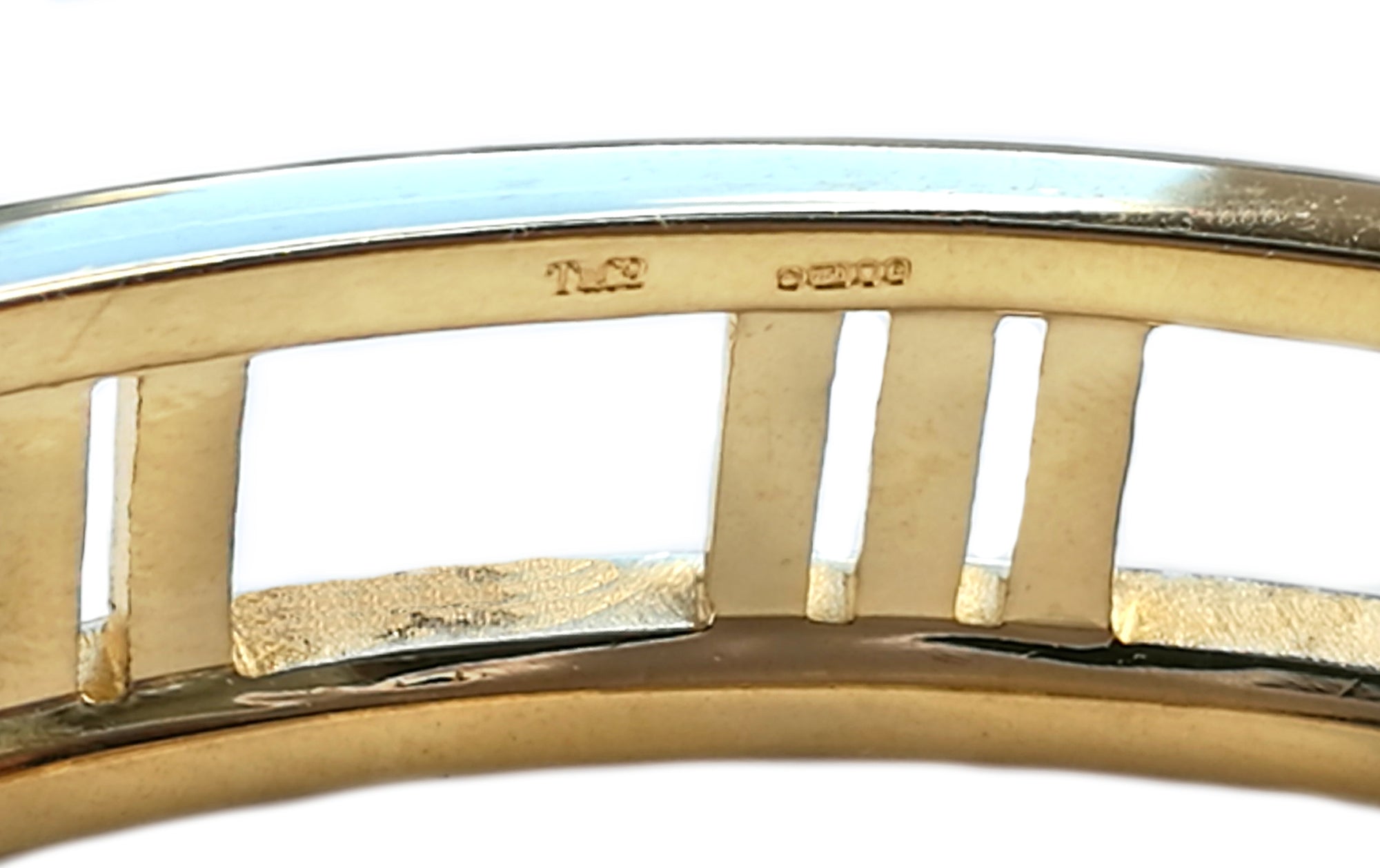 Tiffany & Co 18k Yellow Gold Atlas Bracelet 19.5cm