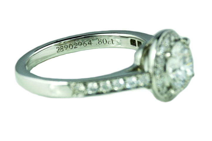 Tiffany & Co. Embrace 1.02ct H/VVS2 Diamond Engagement Ring