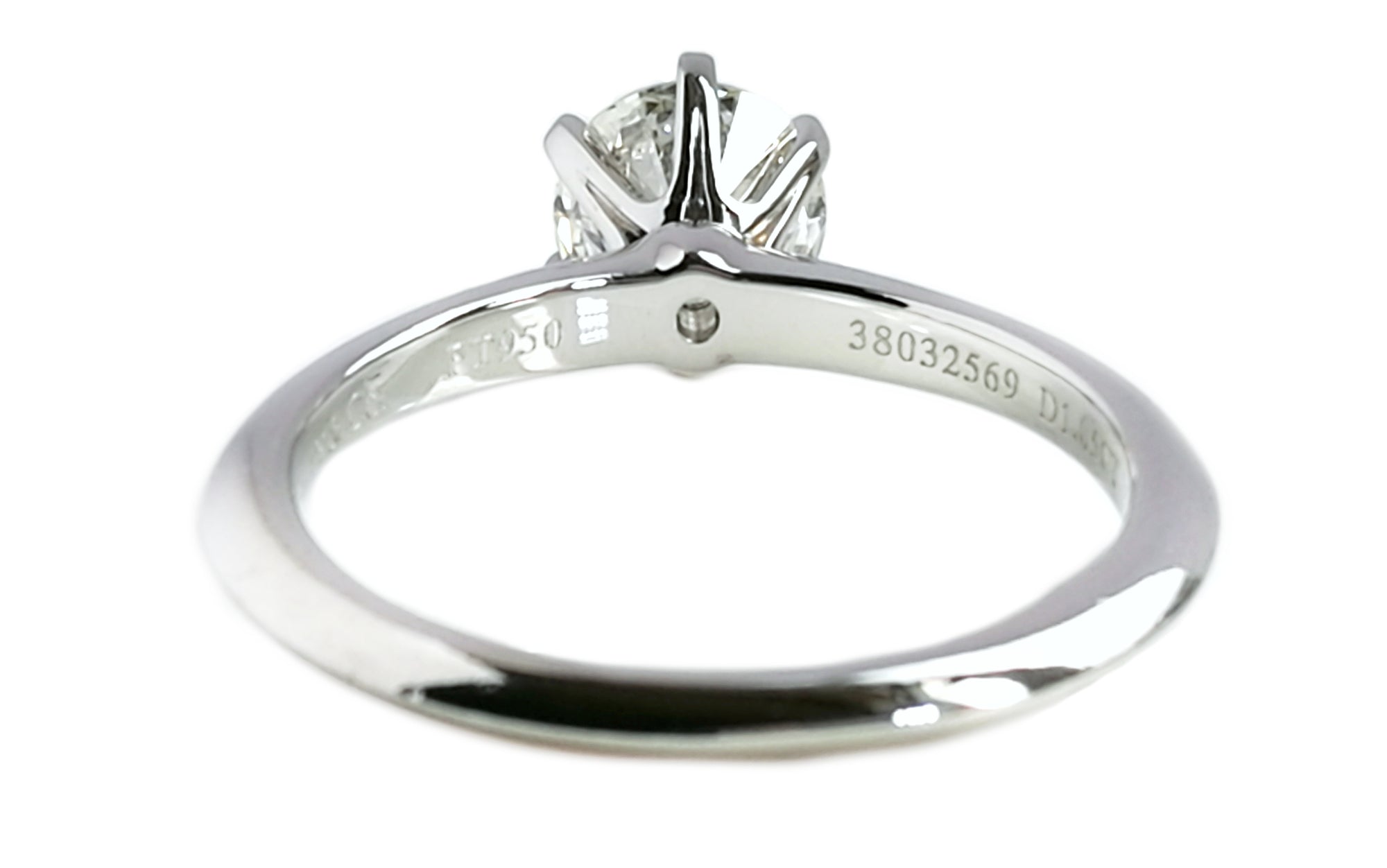 Tiffany & Co. 1.05ct I/VVS2 'Triple X' Brilliant Cut Diamond Engagement Ring