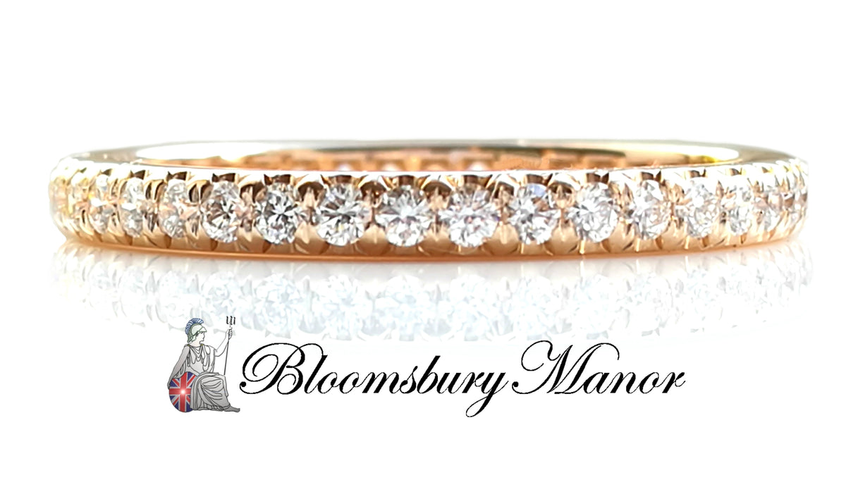 Pre-owned Second Hand Tiffany & Co Metro Diamond Ring
