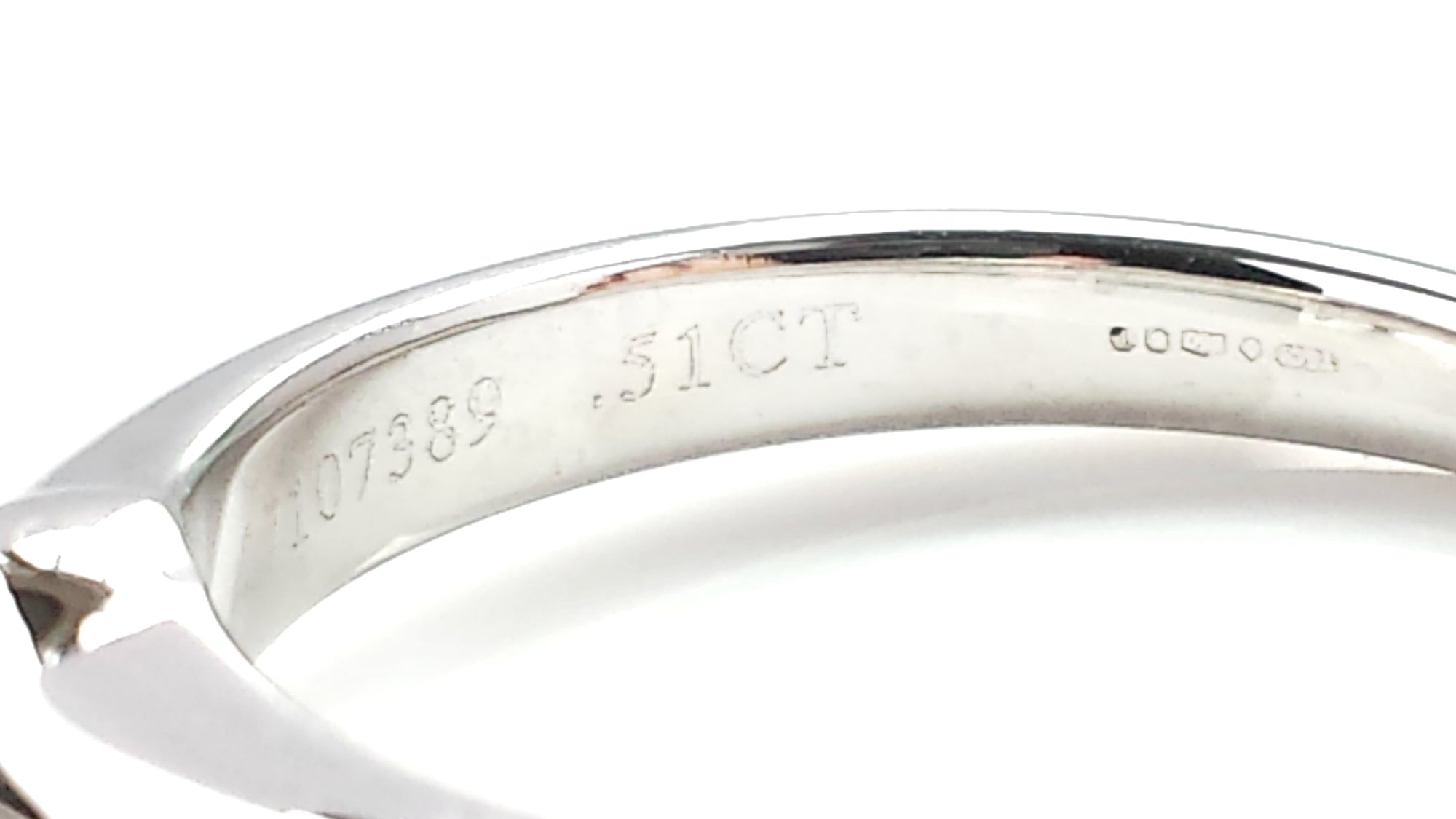 Tiffany & Co. 0.51ct E/VS1 Round Brilliant Diamond Engagement Ring