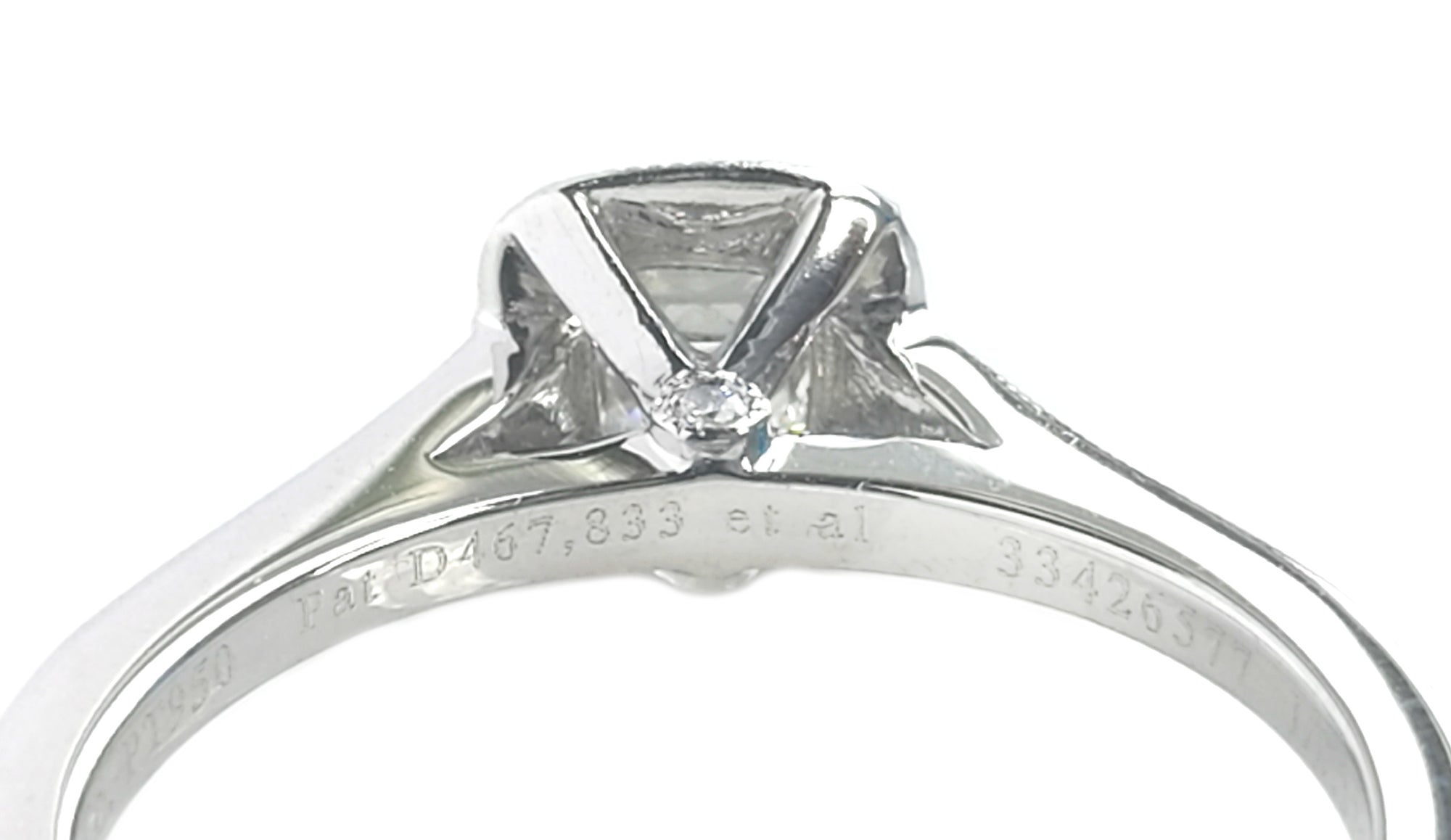 Tiffany & Co. 0.46tcw I/VVS2 'Legacy' Diamond Engagement Ring