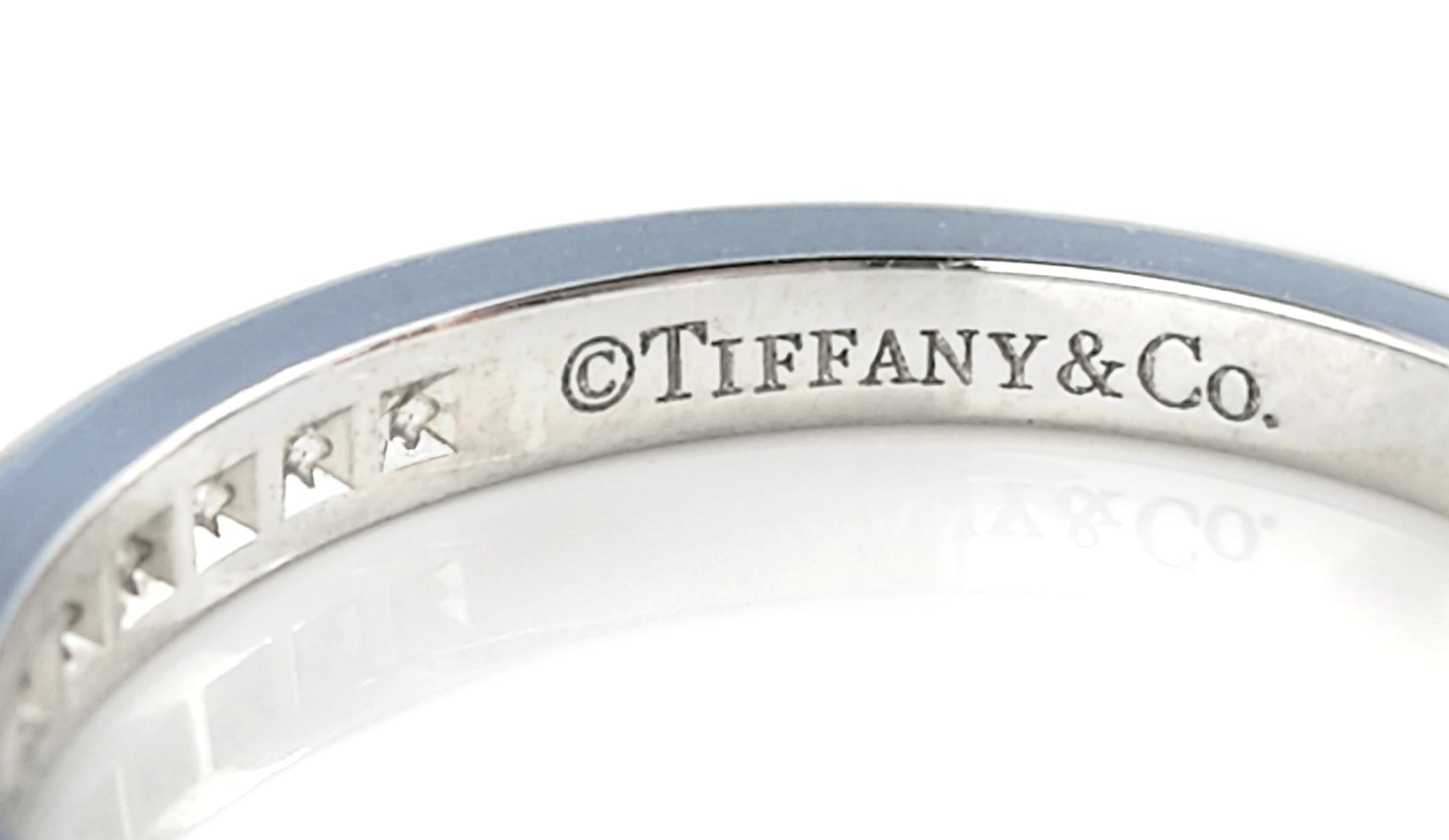 Tiffany & Co. 2.5mm 0.24ct Diamond Eternity Wedding Band / Ring