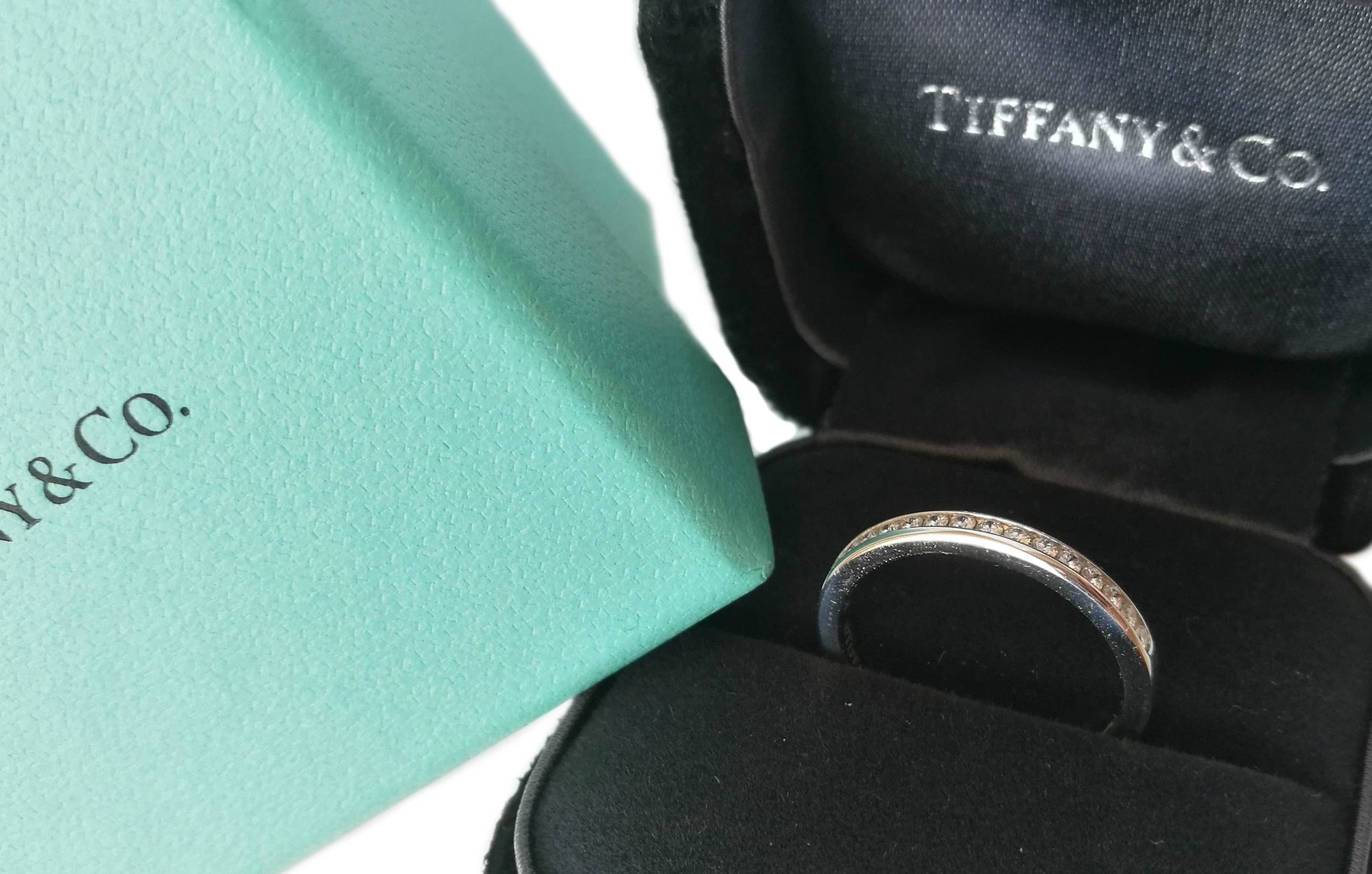 Tiffany & Co. 2.5mm 0.24ct Diamond Eternity Wedding Band / Ring