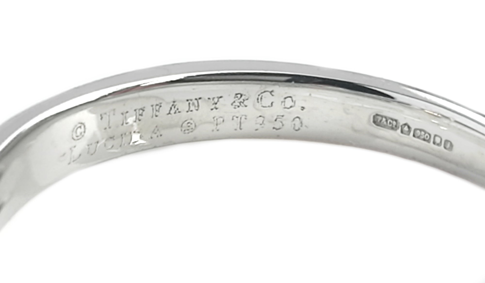 Tiffany & Co. 0.52ct G/VS Lucida Diamond Engagement Ring