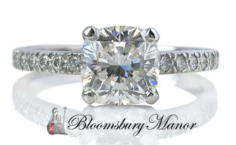 Tiffany & Co Novo 1.20tcw F/VVS1 Diamond Engagement Ring RRP £23,400