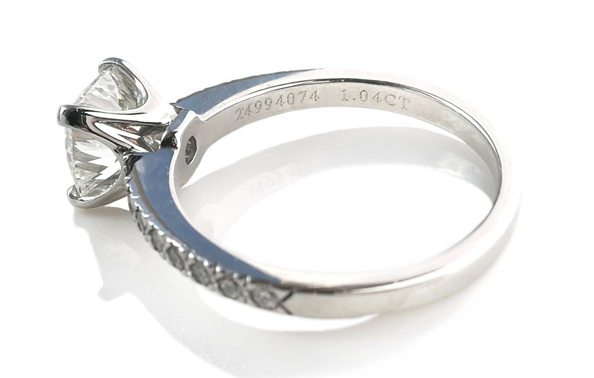 Tiffany & Co. 1.20tcw F/VVS1 'Novo' Diamond Engagement Ring, RRP £23,400