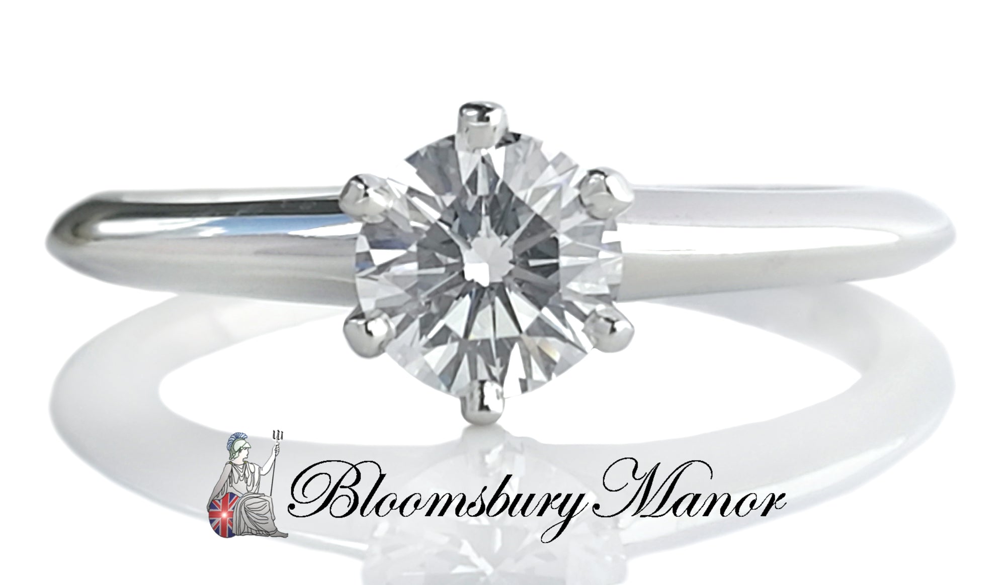 Tiffany & Co. 0.38ct G/VS Round Brilliant Diamond Engagement Ring