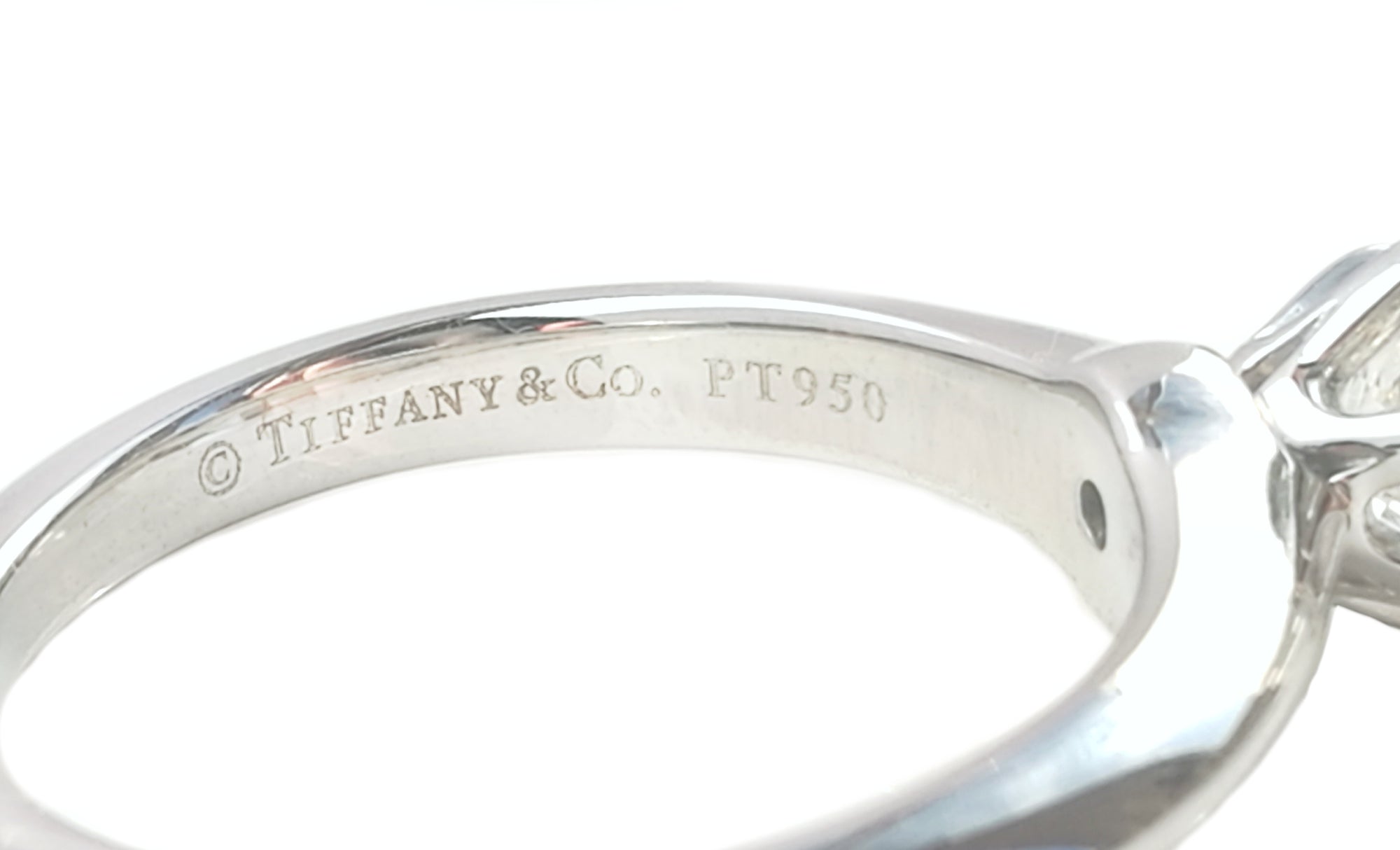 Tiffany & Co. 0.56ct Round Brilliant Diamond Engagement Ring