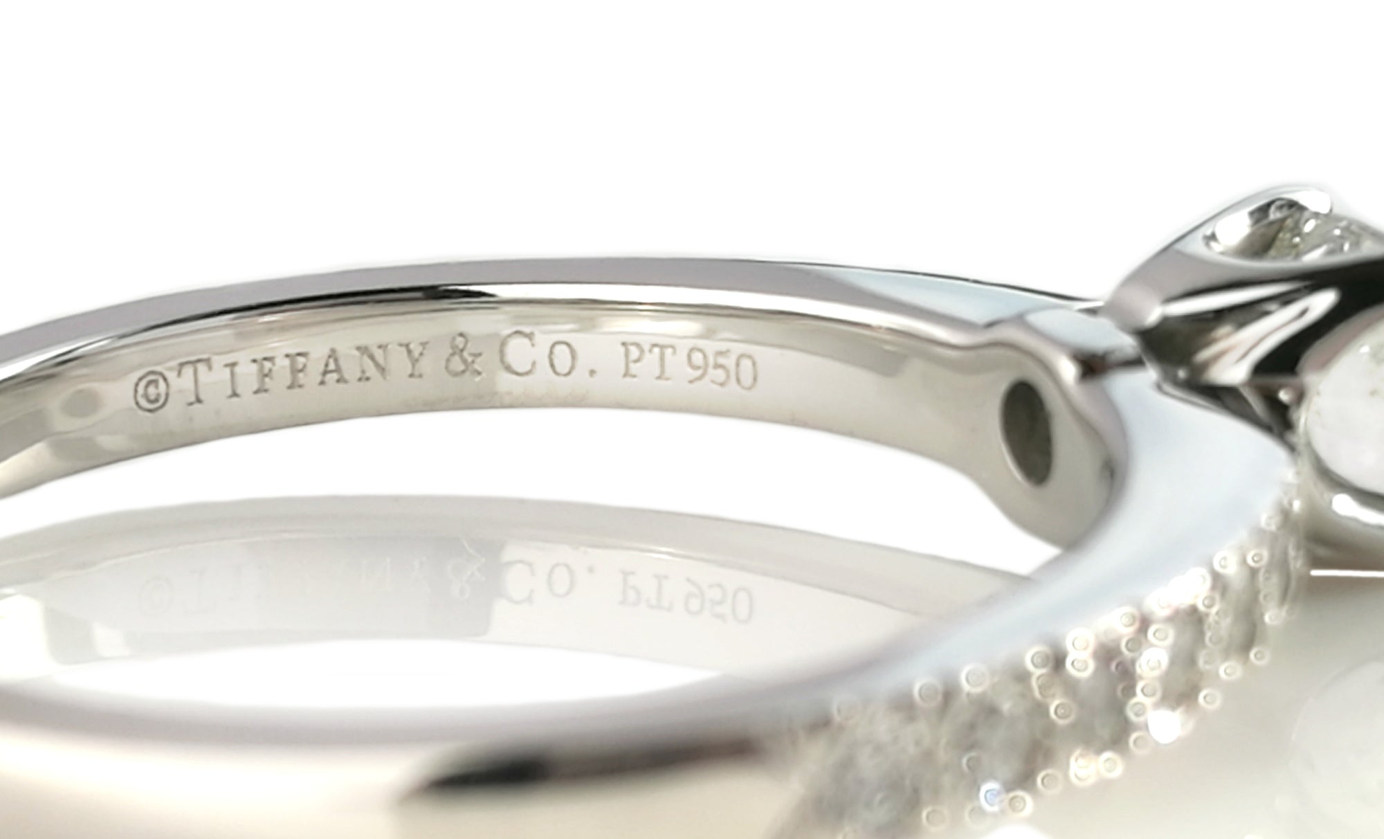 Tiffany & Co. 0.49tcw I/IF 'Novo' Diamond Engagement Ring