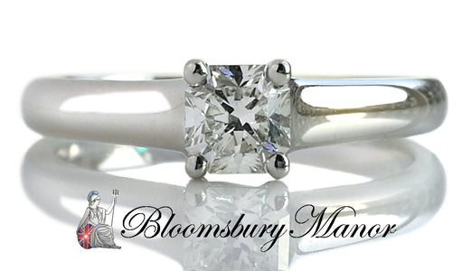 Tiffany Lucida .31ct G/VVS2 Diamond Engagement Ring