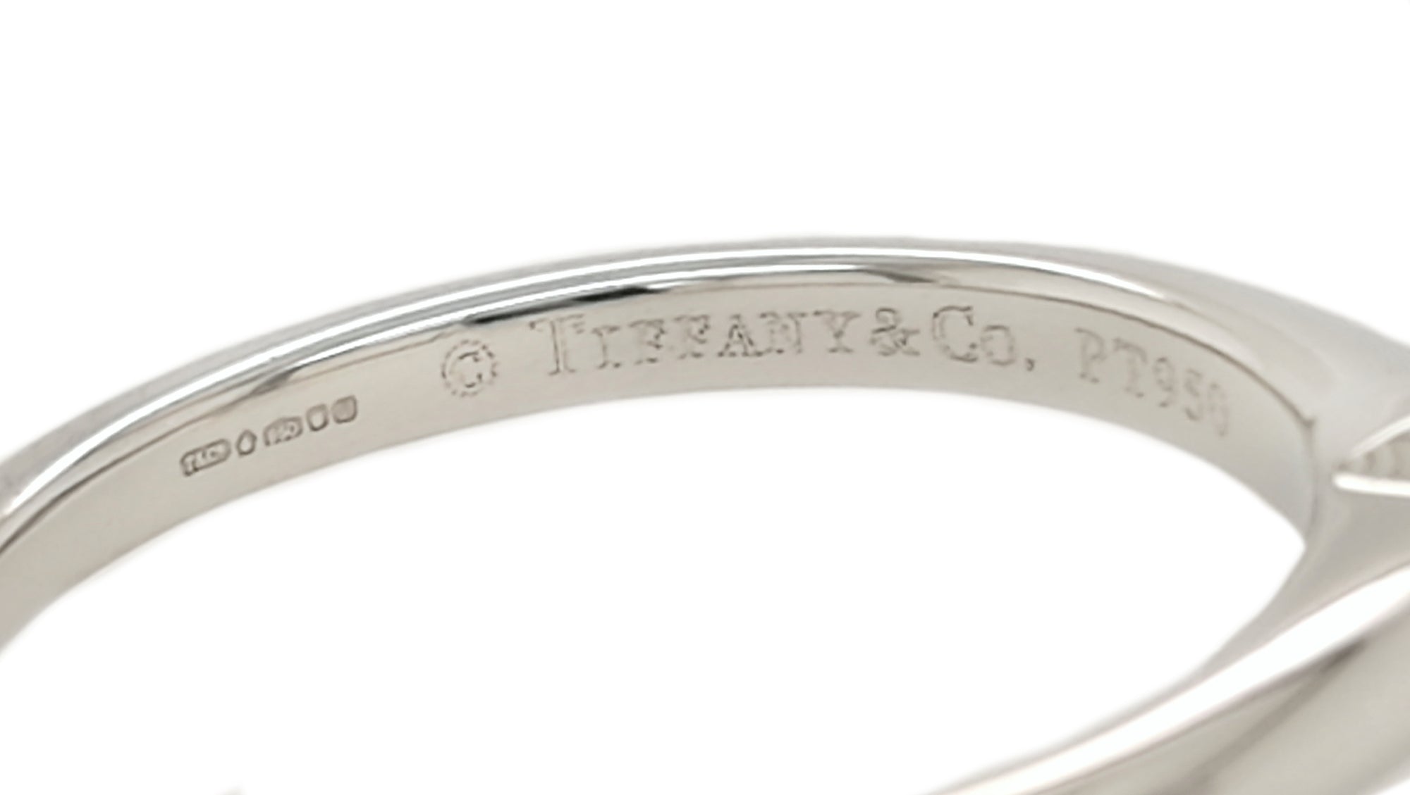 Tiffany & Co. 0.40ct H/VVS1 Triple XXX Round Brilliant Diamond Engagement Ring