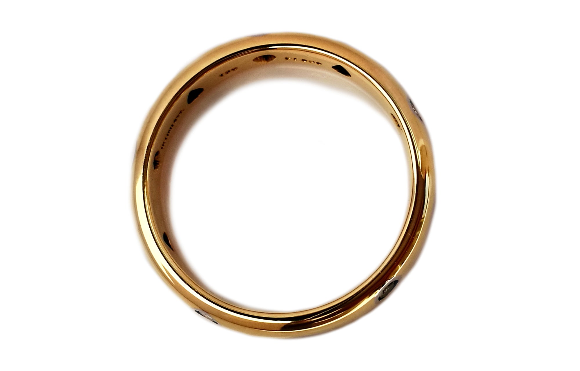 Tiffany & Co. Etoile Yellow Gold Ring, Size L