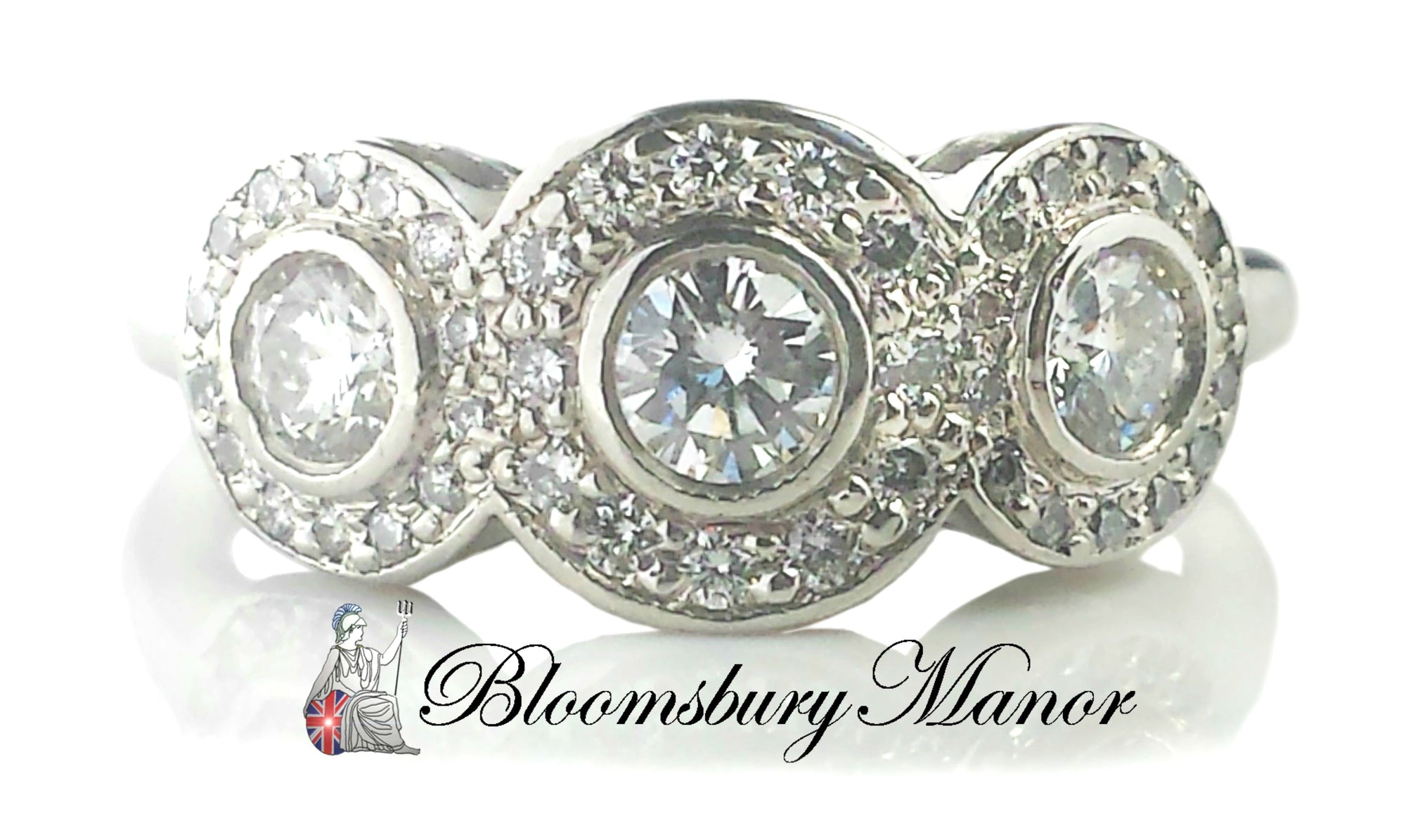 Tiffany & Co. Circlet 0.55ct Round Brilliant Diamond Engagement Ring, RRP £5,175