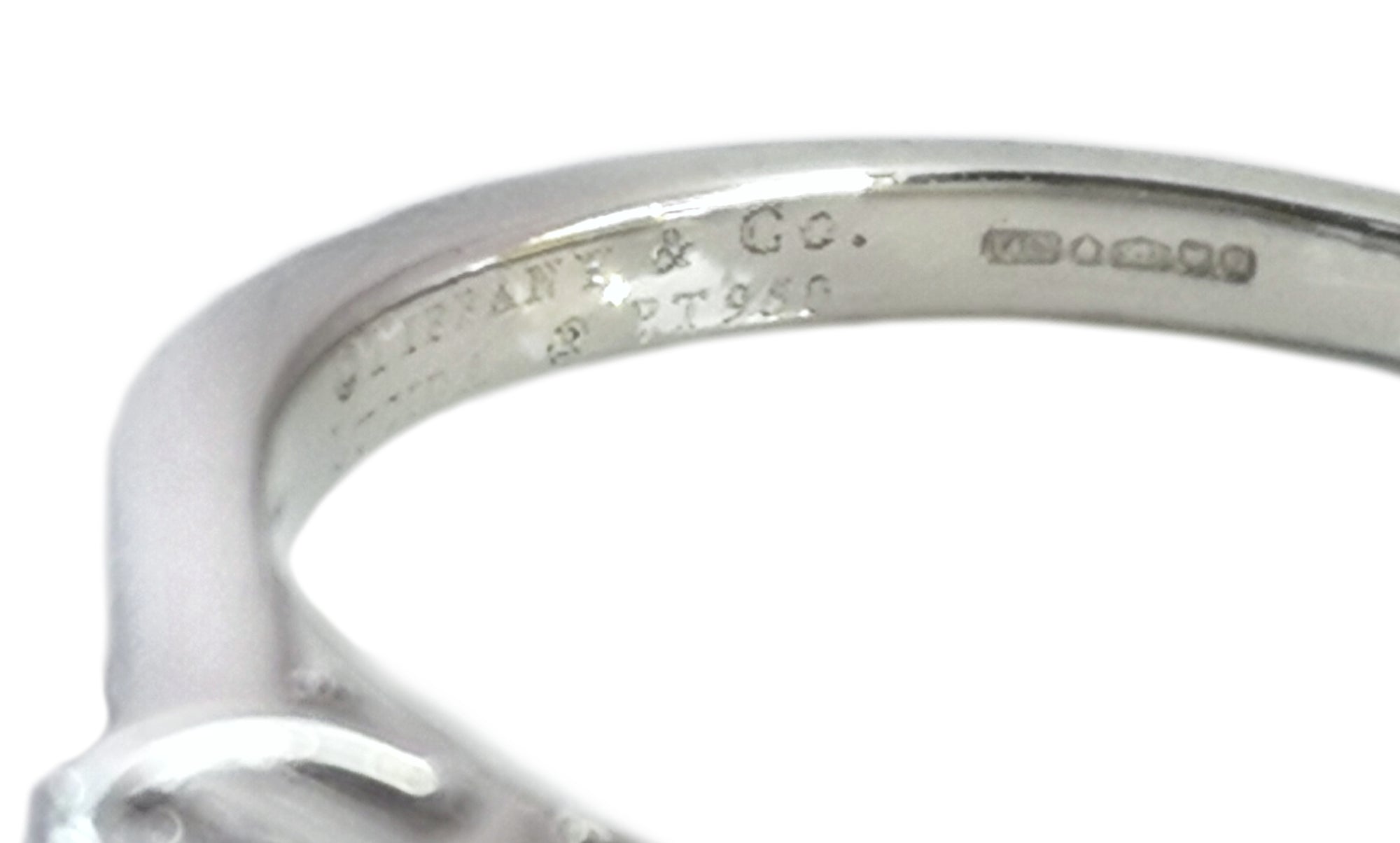 Tiffany & Co. 0.40ct Lucida Split Shank Diamond Set Engagement Ring