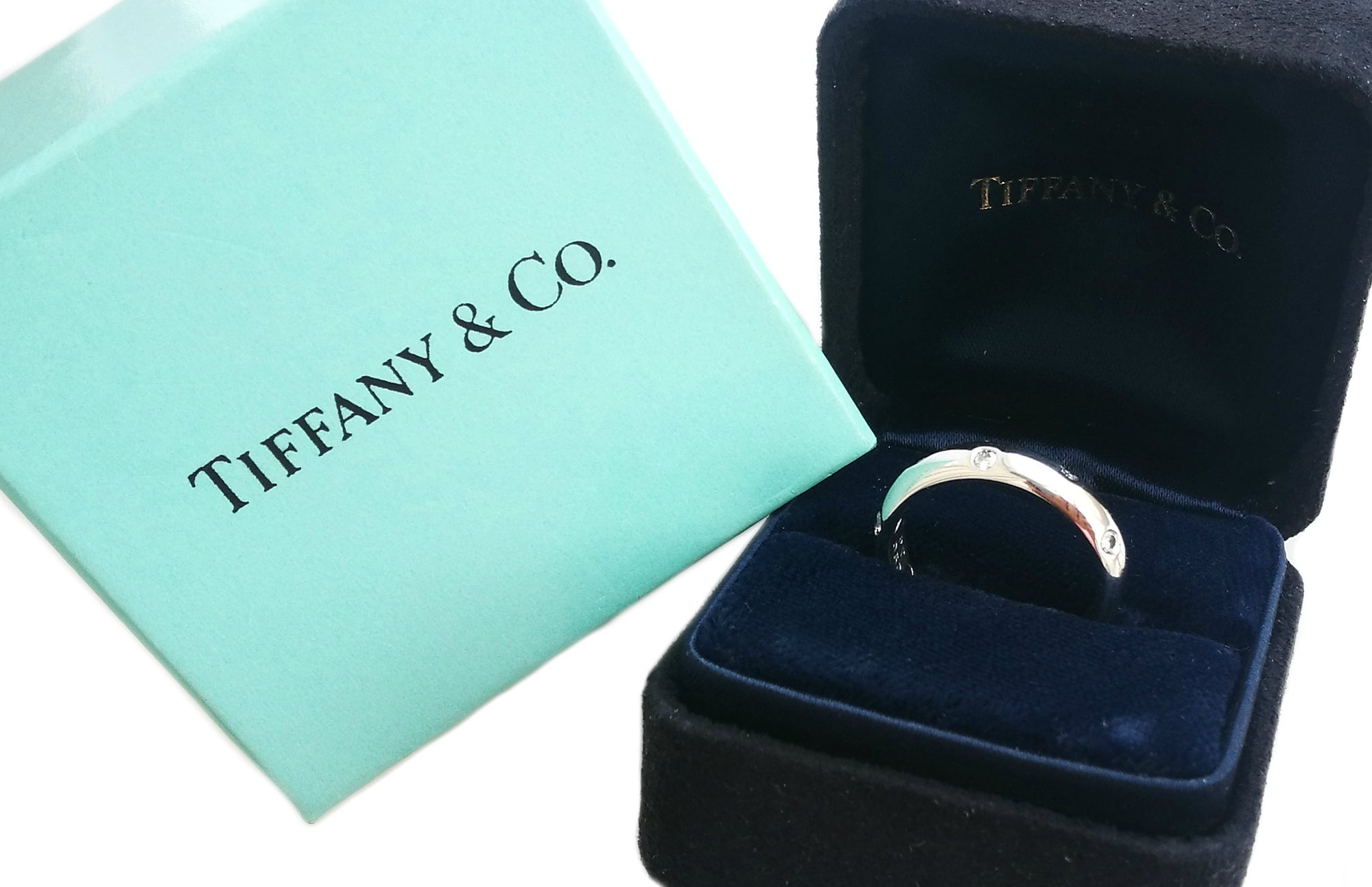 Tiffany & Co. Etoile 10 Diamond Ring, Size K½