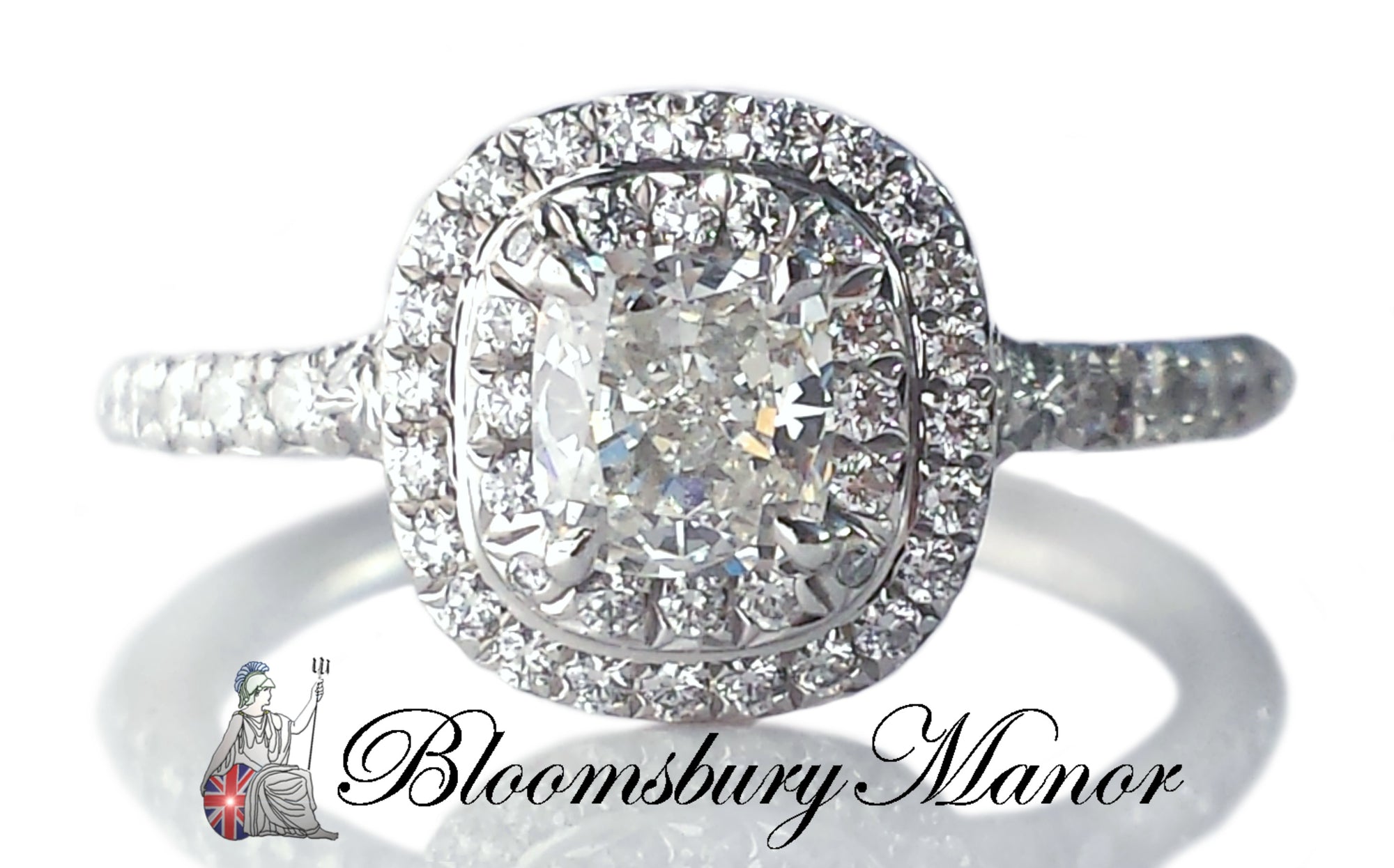 Tiffany & Co. 0.92tcw H/VS2 Soleste Diamond Engagement Ring
