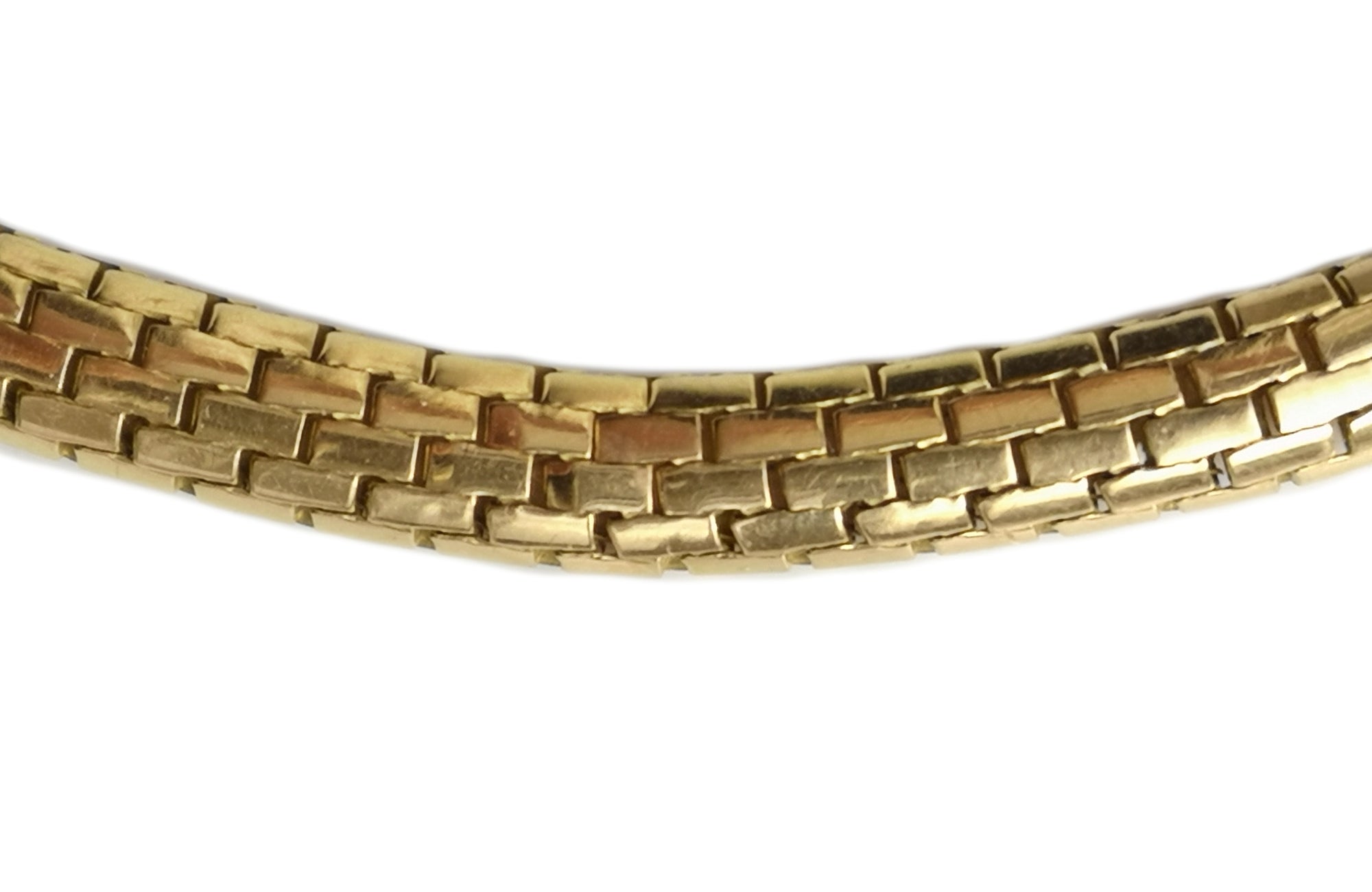 Vintage 1960s Cartier Stretch Gold Necklace