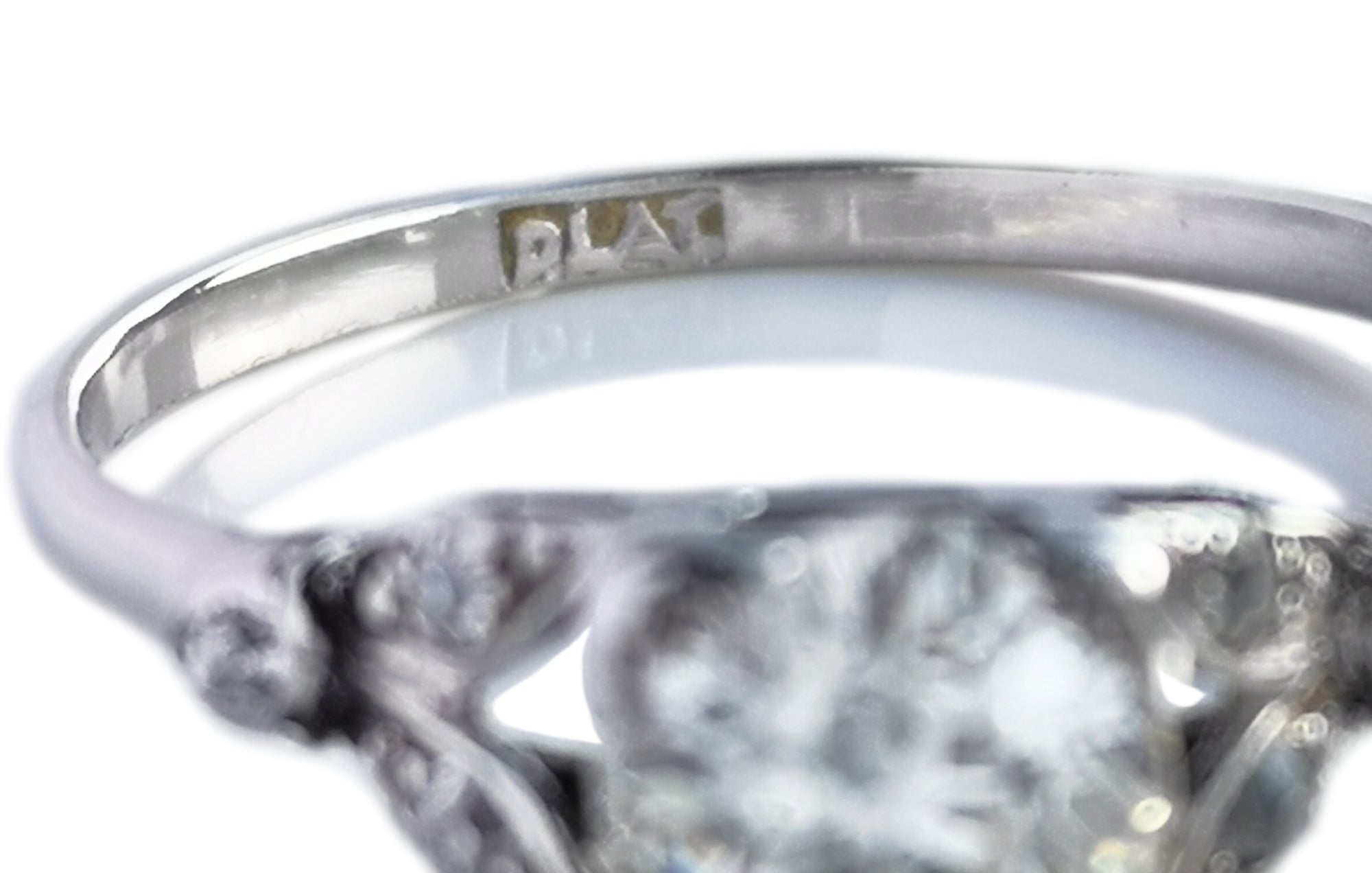 Mid-Century 1.00ct I/VS Old European Cut Diamond Engagement Ring