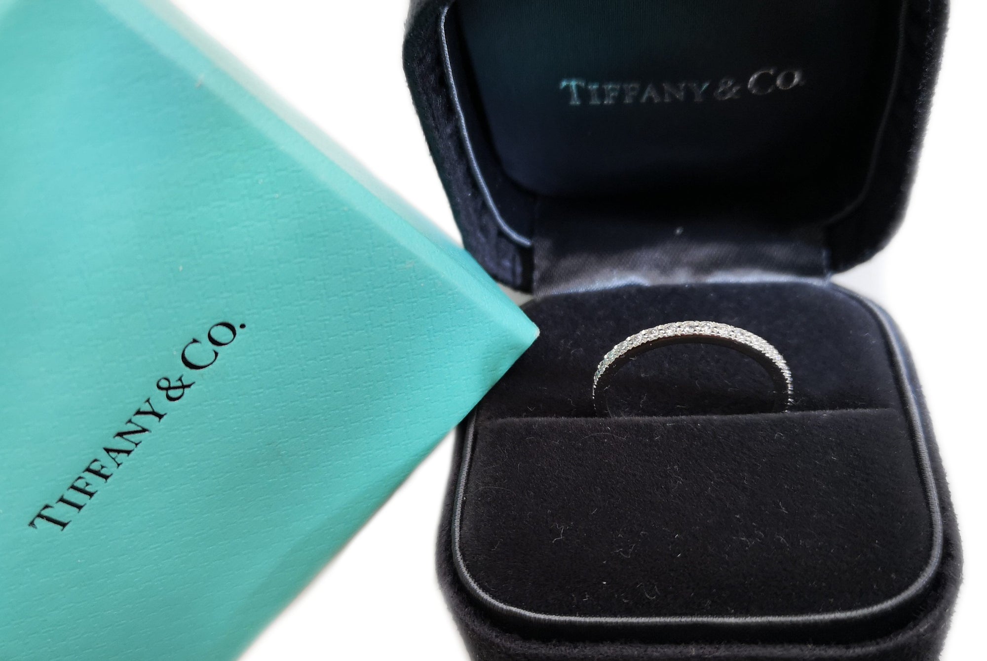 Tiffany & Co. Full Circle Novo 0.36ct Diamond Wedding Ring, Size L