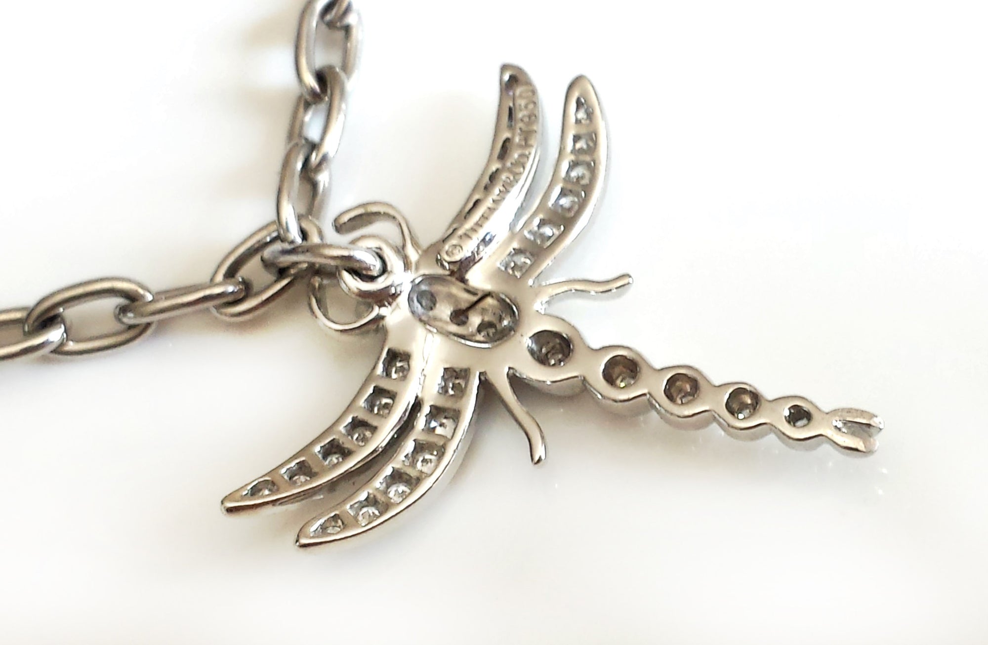 Tiffany & Co. Platinum & Diamond Dragonfly Bracelet
