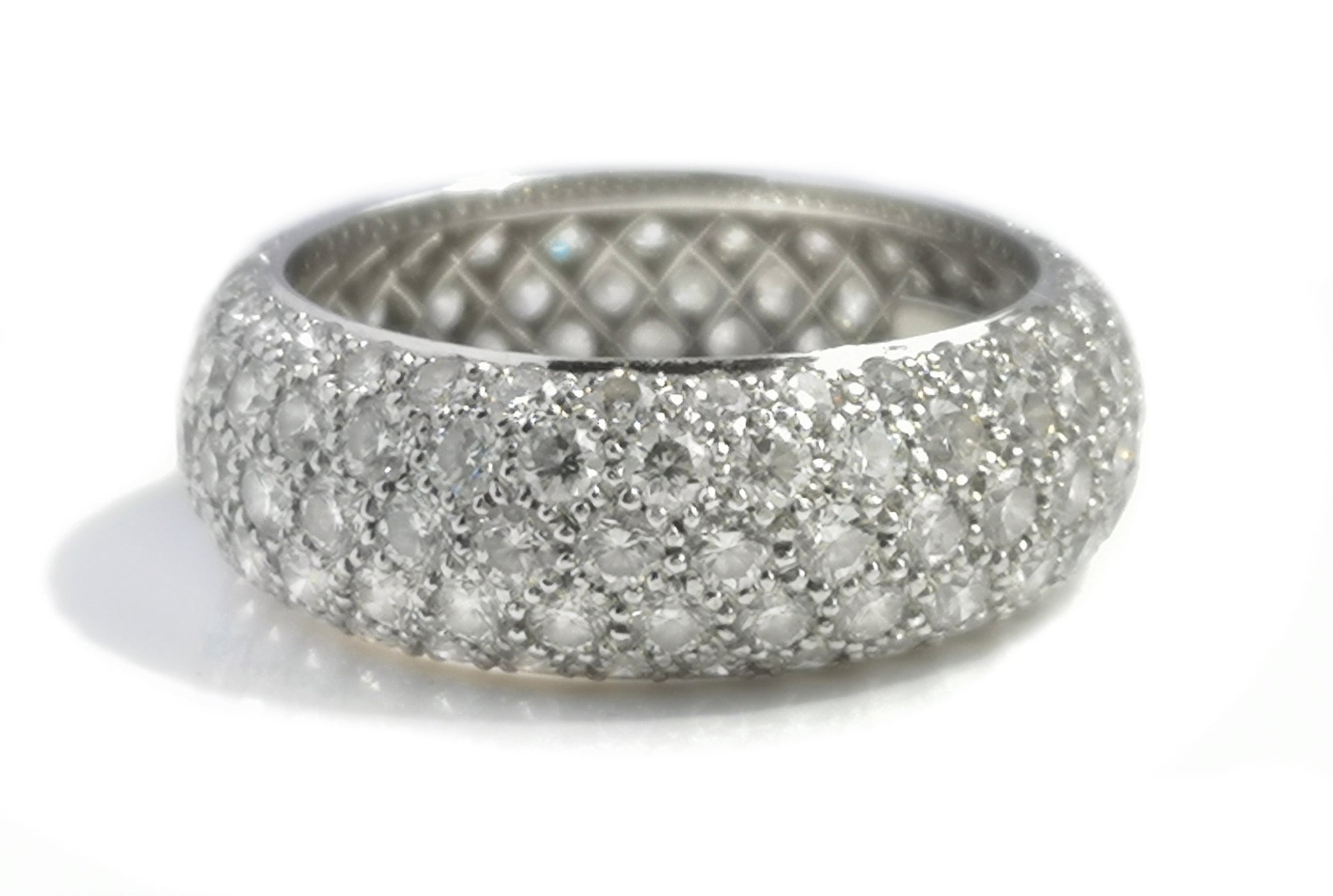 Tiffany & Co. Five-Row Etoile 3.75tcw Diamond Pave Band Ring