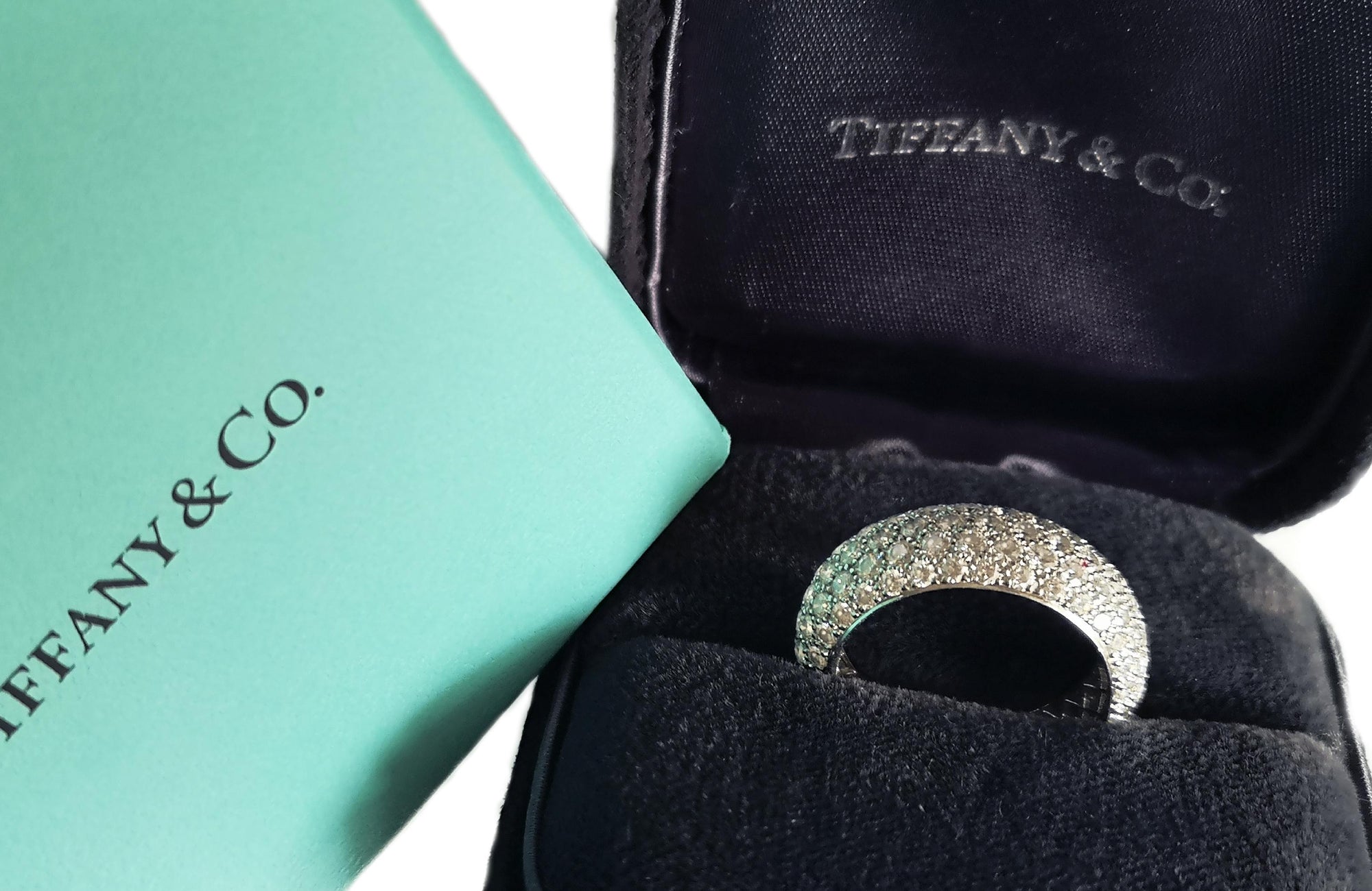Tiffany & Co. Five-Row Etoile 3.75tcw Diamond Pave Band Ring