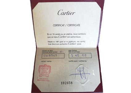 Cartier 18k White Gold Love Bracelet SZ 21 Box & Certificate - Bloomsbury Manor Ltd