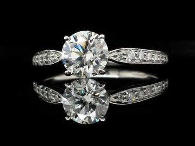 Tiffany & Co. 1.01tcw G/VS1 Triple XXX Harmony Diamond Engagement Ring video