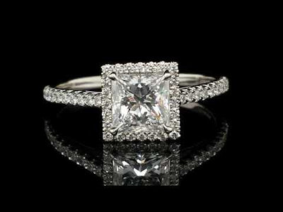 Tiffany & Co. 1.43tcw G/VVS2 Soleste Princess Cut Diamond Engagement Ring video