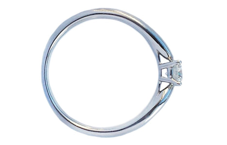 Tiffany & Co. 0.23ct H/VS Harmony Round Brilliant Diamond Engagement Ring - Bloomsbury Manor Ltd